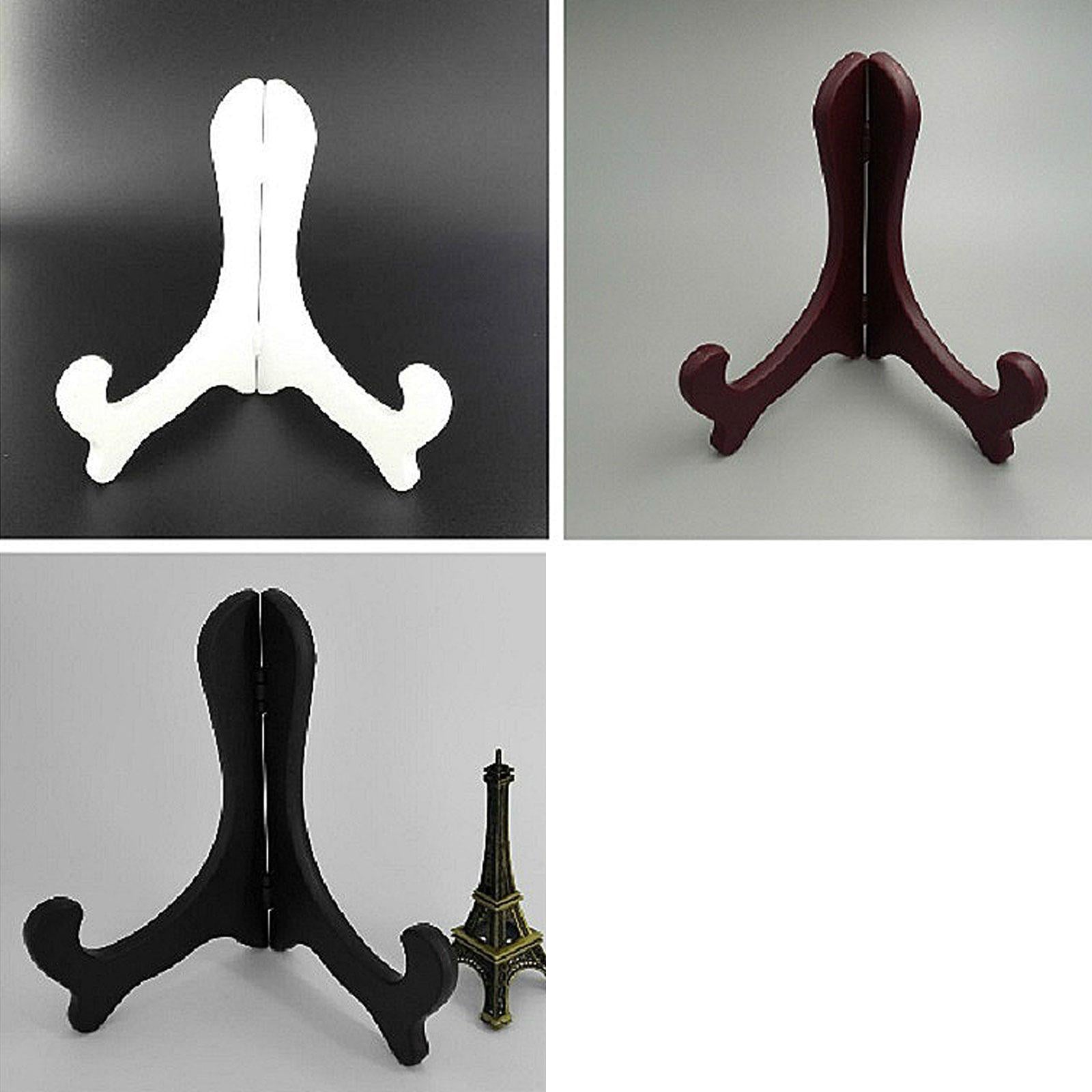 5 Pieces Puerh Tea Cake Display Stands Compact Versatile Table Plate Holders Black