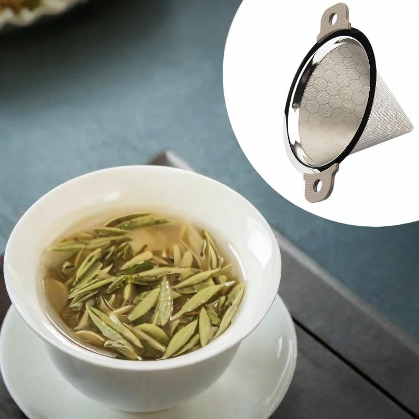 Stainless Steel Mesh Tea Strainer Reusable Coffee Multifunctional Tea Filter