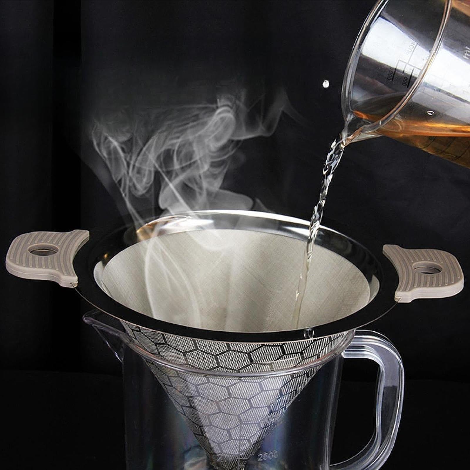 Stainless Steel Mesh Tea Strainer Reusable Coffee Multifunctional Tea Filter