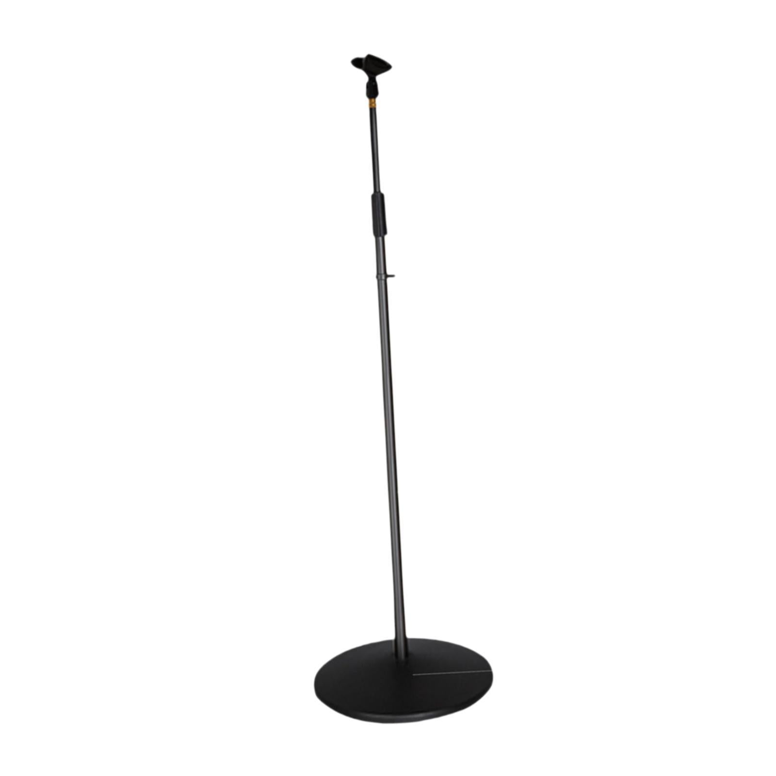 Microphone Stand Adjustable Height Sturdy for Stage Studio 31.5inch-70.8inch
