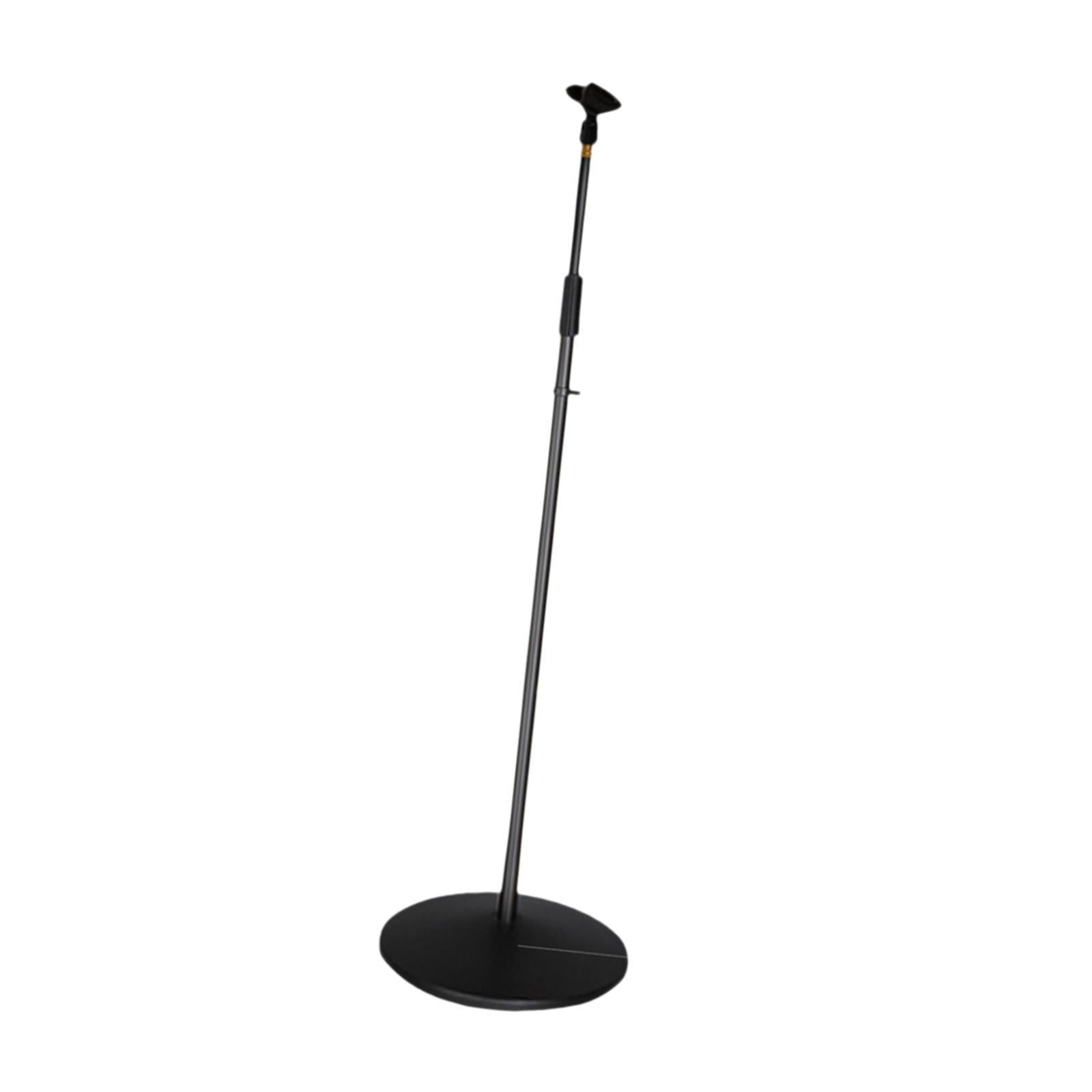 Microphone Stand Adjustable Height Sturdy for Stage Studio 31.5inch-70.8inch