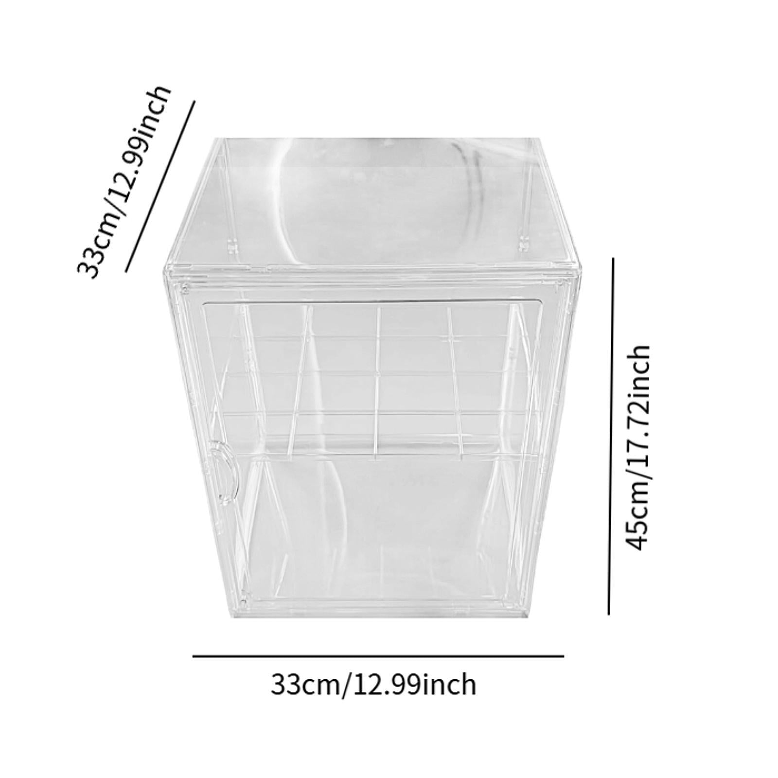 Acrylic Display Case Transparent Container for Action Figures Souvenirs Toys