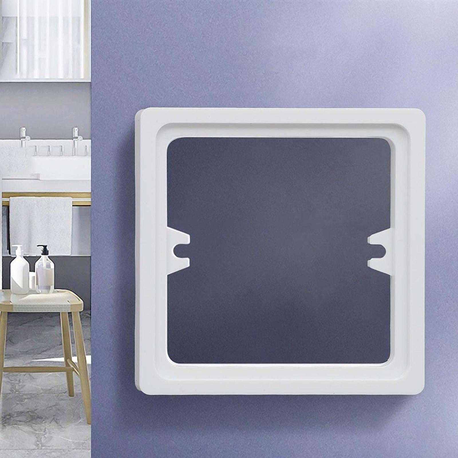 2 Pieces Single Socket Spacers Switche Accessory for Office Living Room Home white