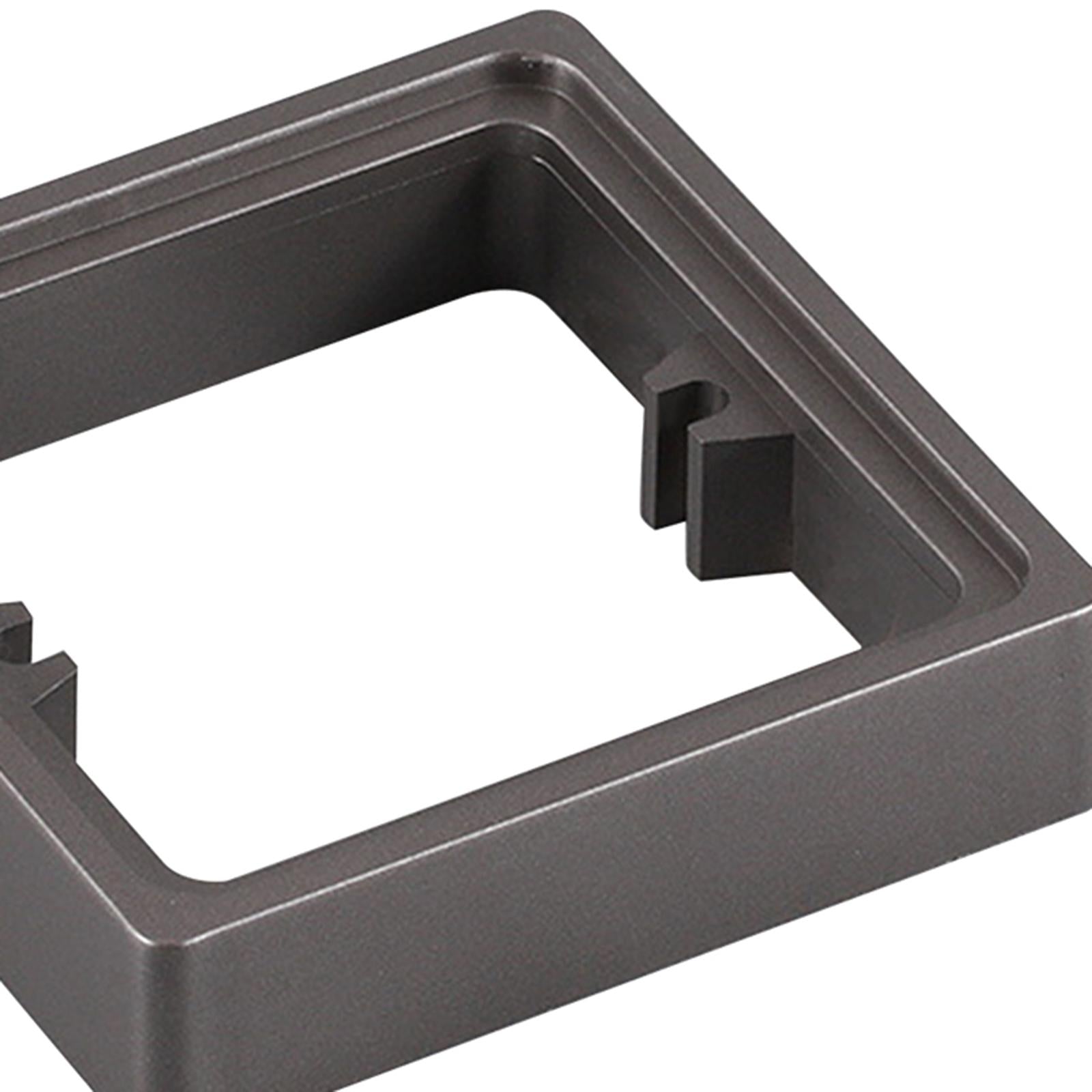 2x Socket Frame Plate Spacers 20mm Switche Accessory for Home Kitchen gray
