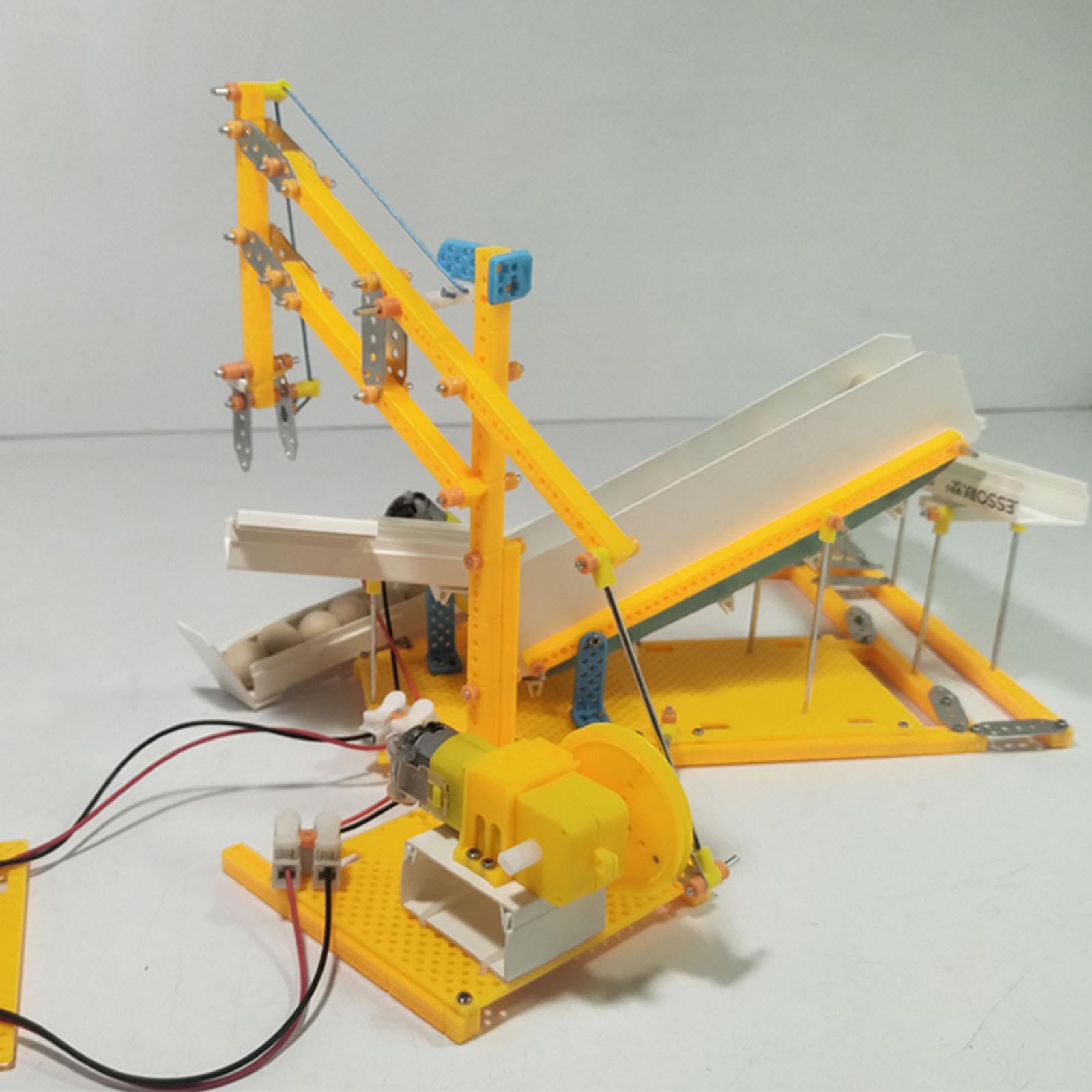 DIY Assembly Line Conveyor Belt Handmade for DIY Project Boys Girls Students