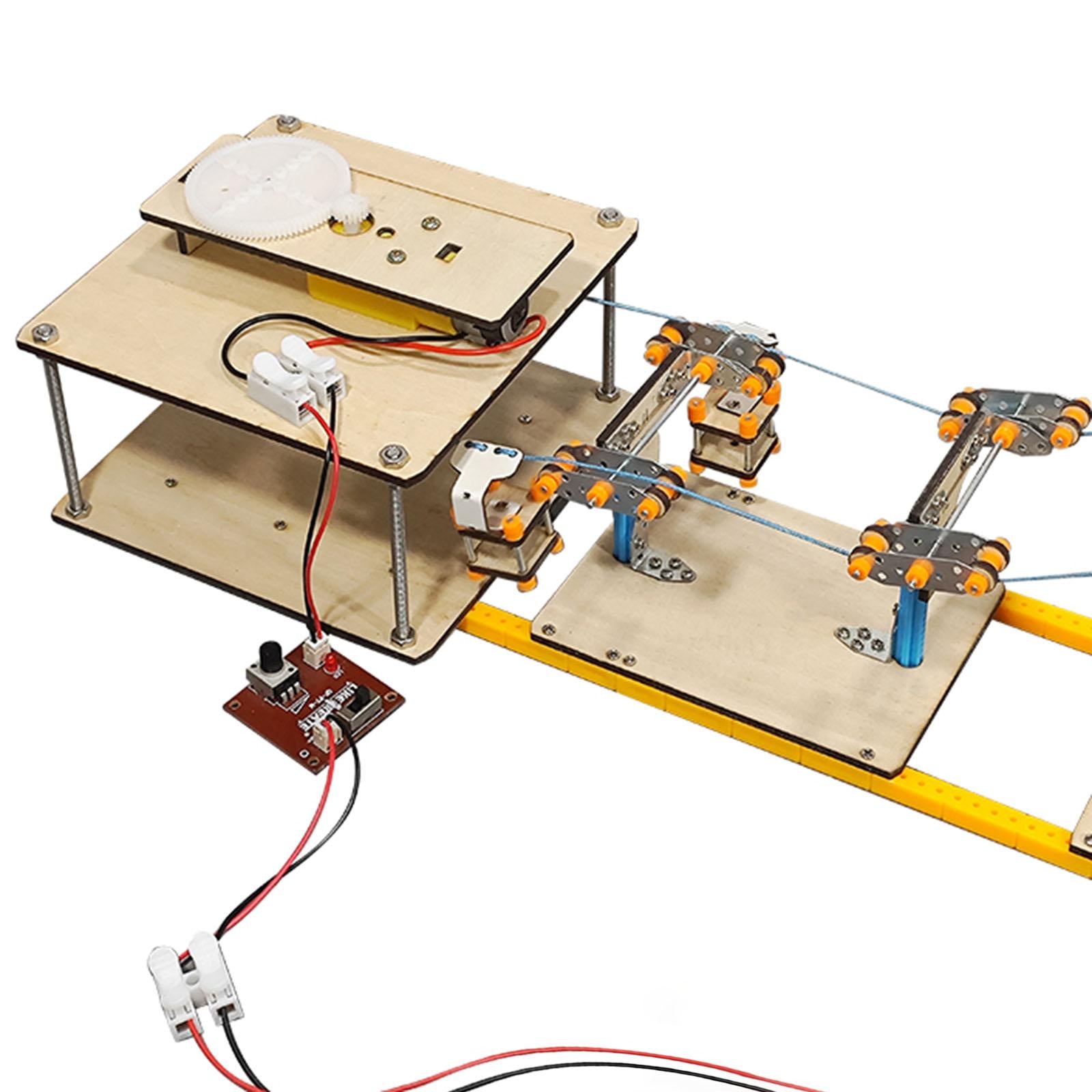 Sightseeing Cable Car Systerm Learning Toy Easy Assembled for School Project