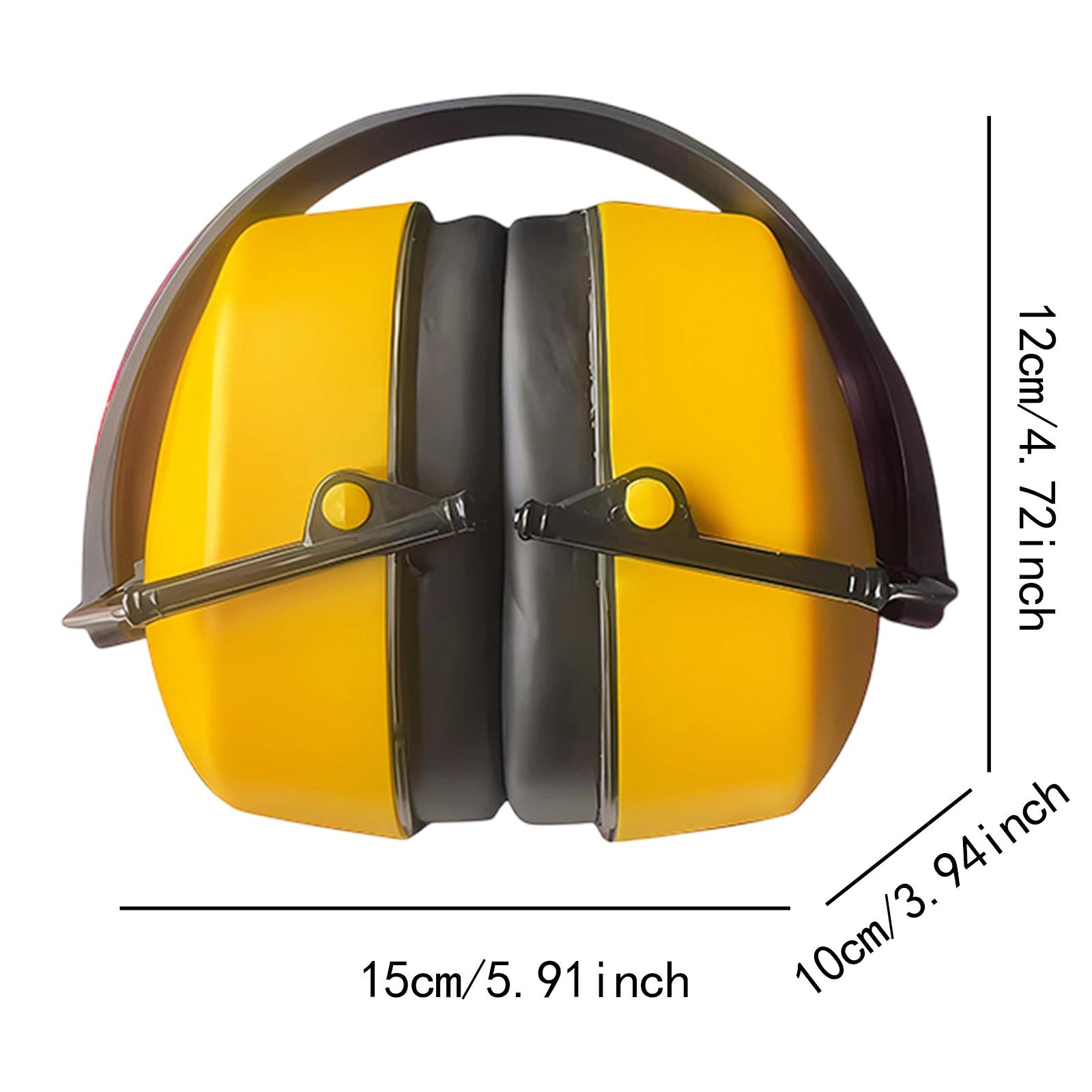 Noise Reduction Earmuffs Folding Portable for Home Woodwork Sleeping
