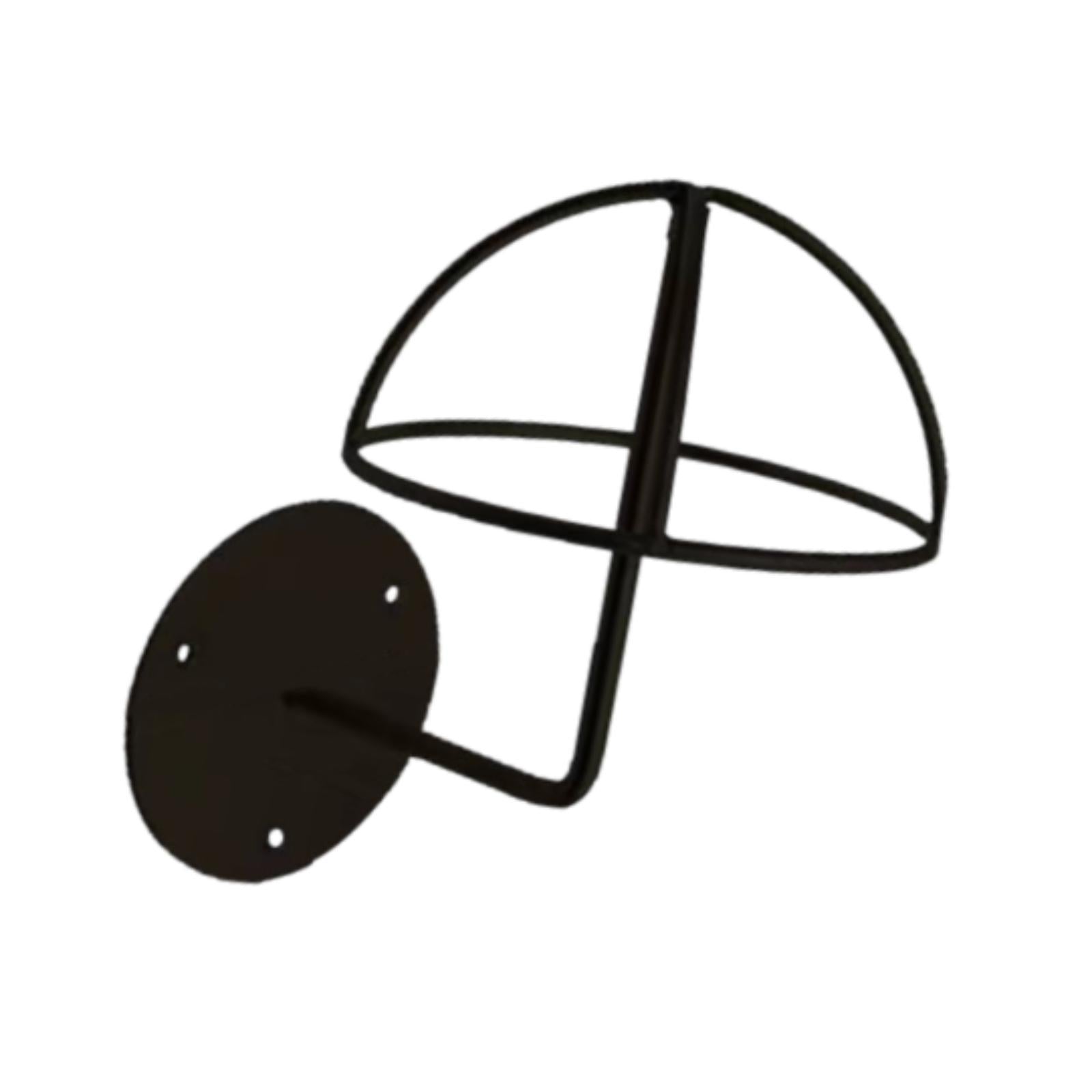Hat Display Rack Wall Mounted AntiSlip Display Prop for Shop Household Walls 18cmx17.5cm