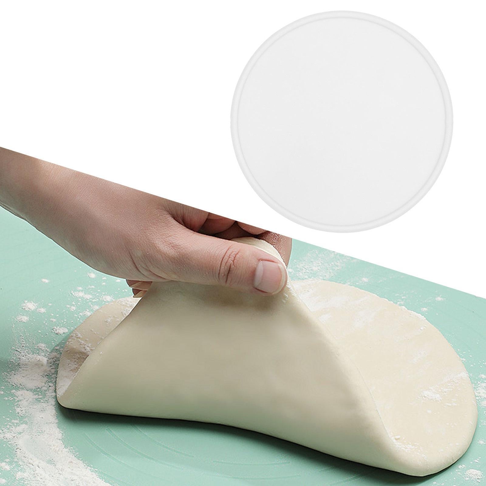 Training Silicone Pizza Pastry Tray Chef Pizza Tools Portable Training Props White