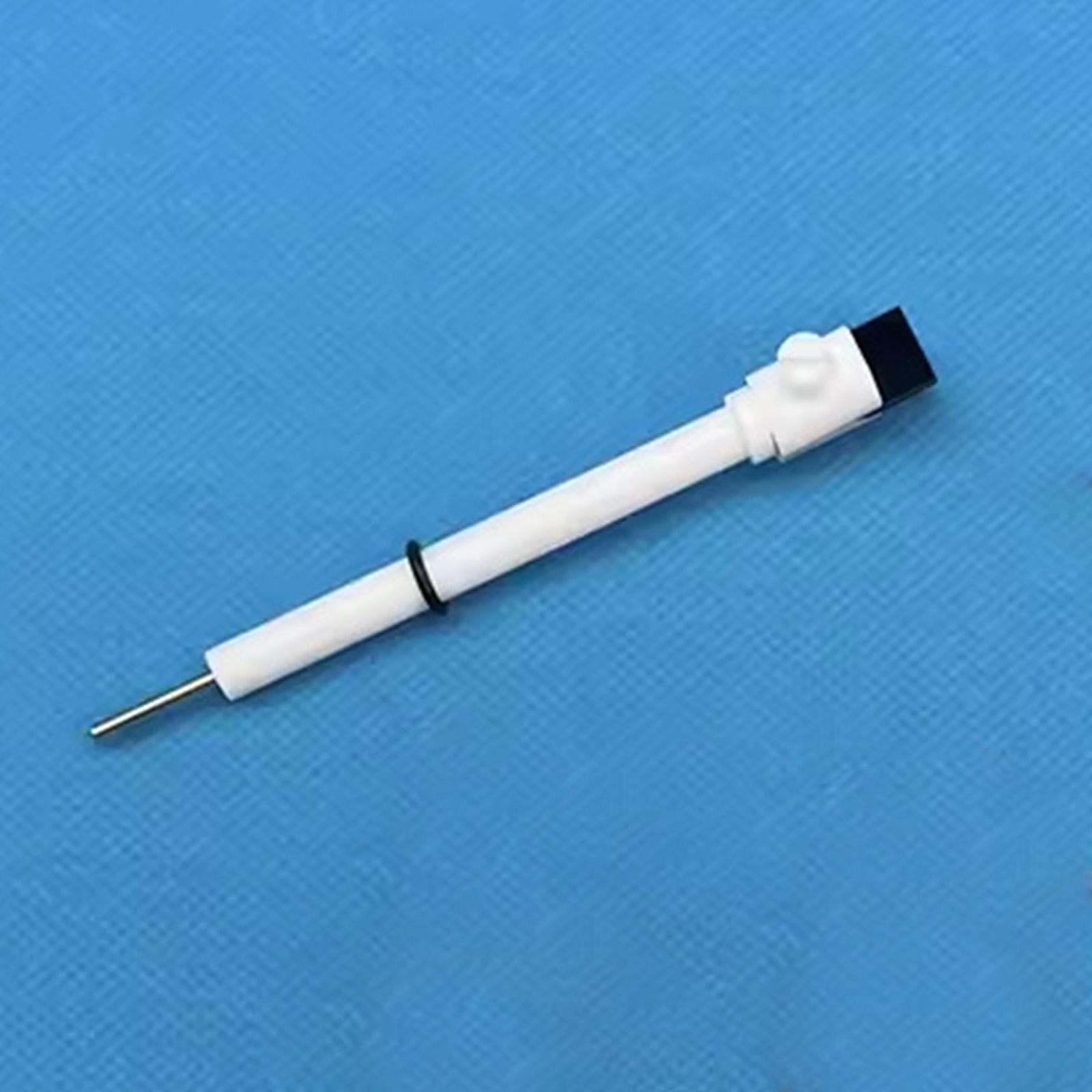 Platinum Sheet Electrode Holder Auxiliary Electrode Clip for Electrochemical 10x10mm 80mm