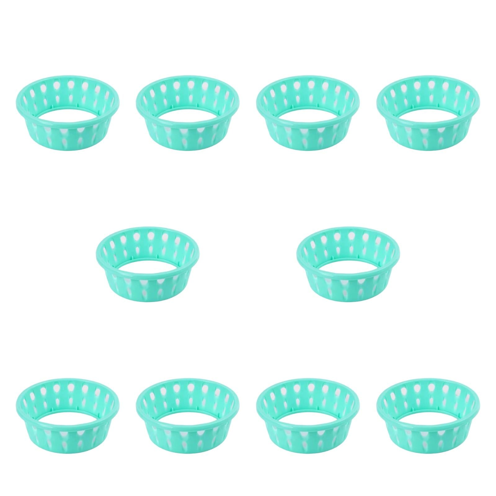 Watermelon Fixing Ring Tray Fruit Display Rack for Shopping Mall Supermarket Blue