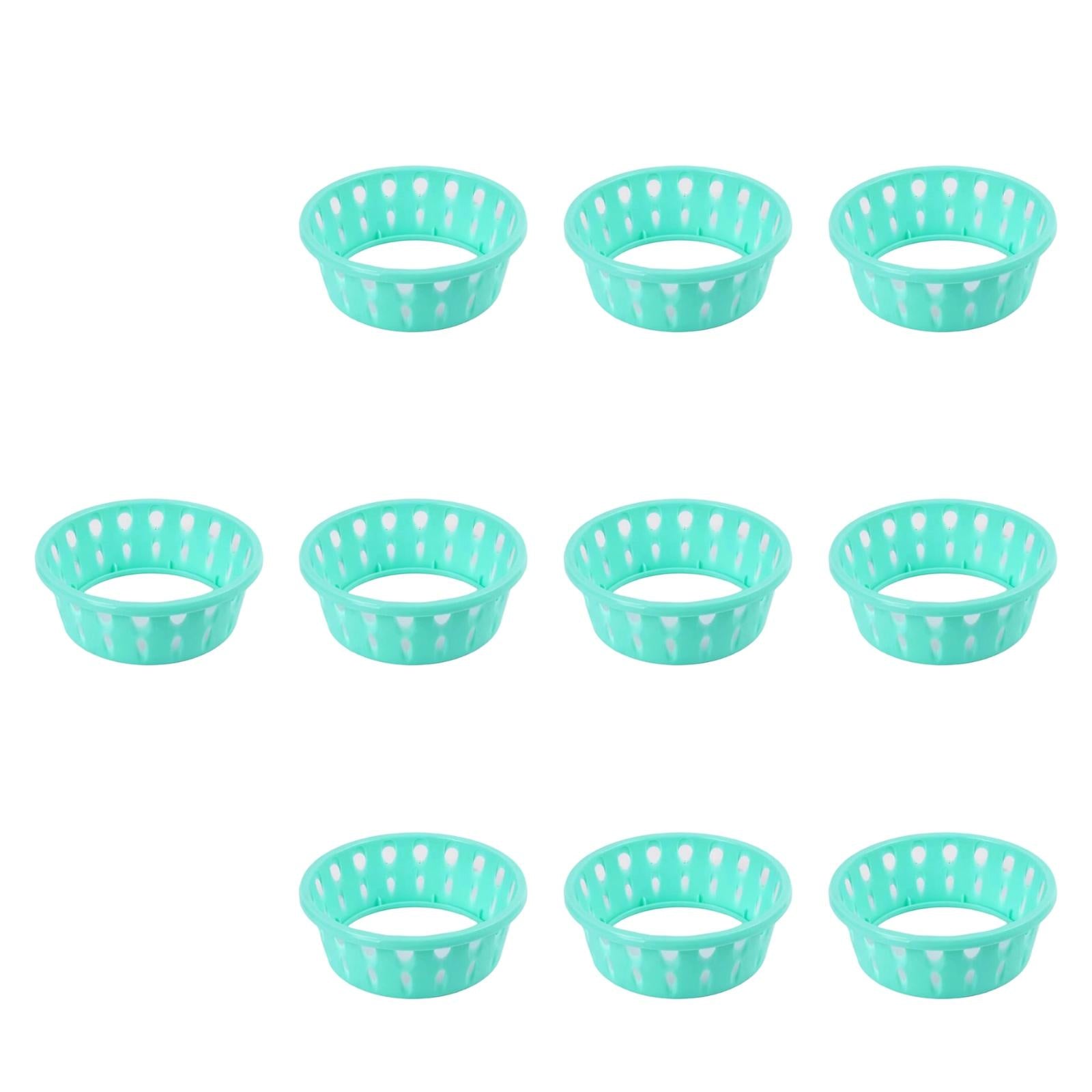 Watermelon Fixing Ring Tray Fruit Display Rack for Shopping Mall Supermarket Blue