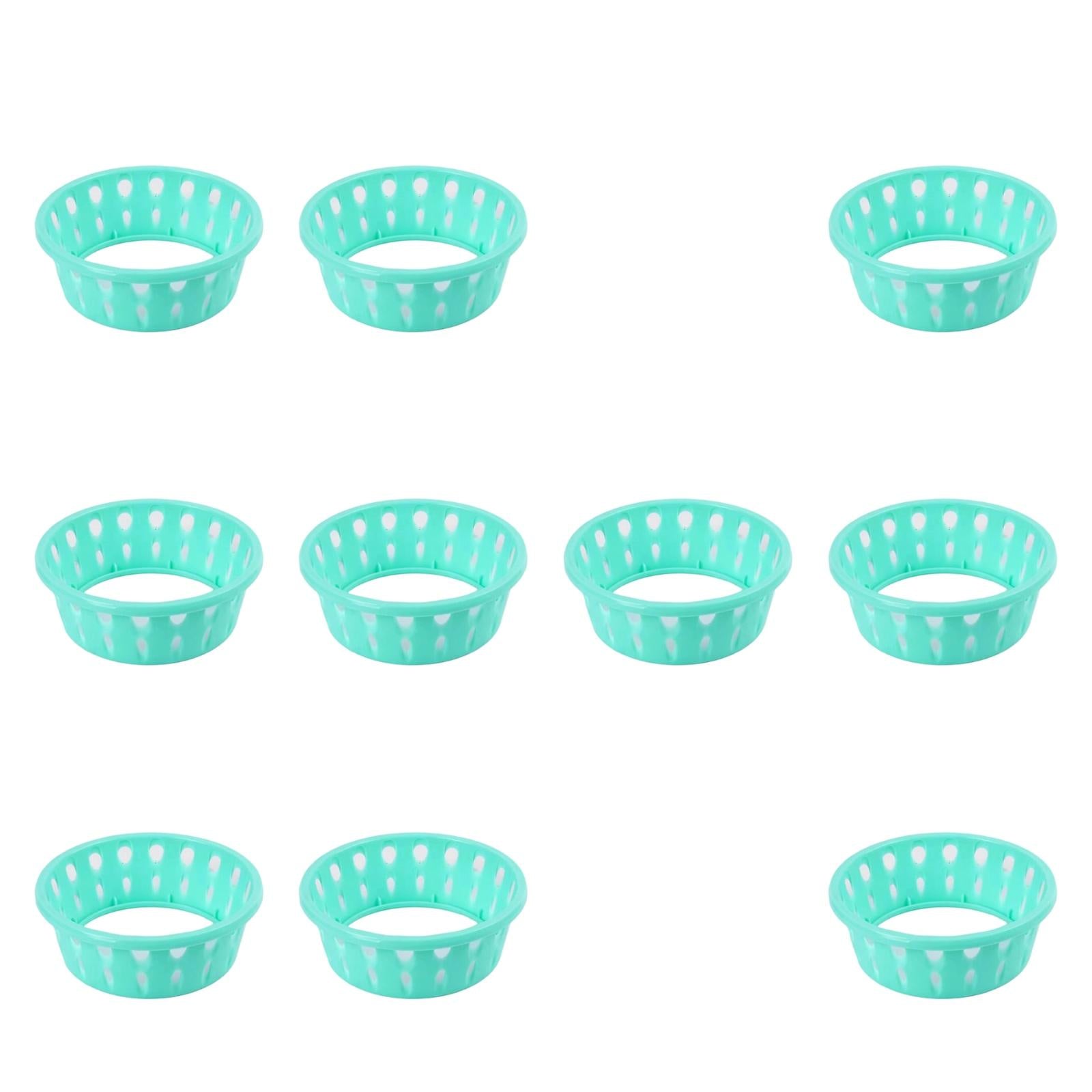 Watermelon Fixing Ring Tray Fruit Display Rack for Shopping Mall Supermarket Blue