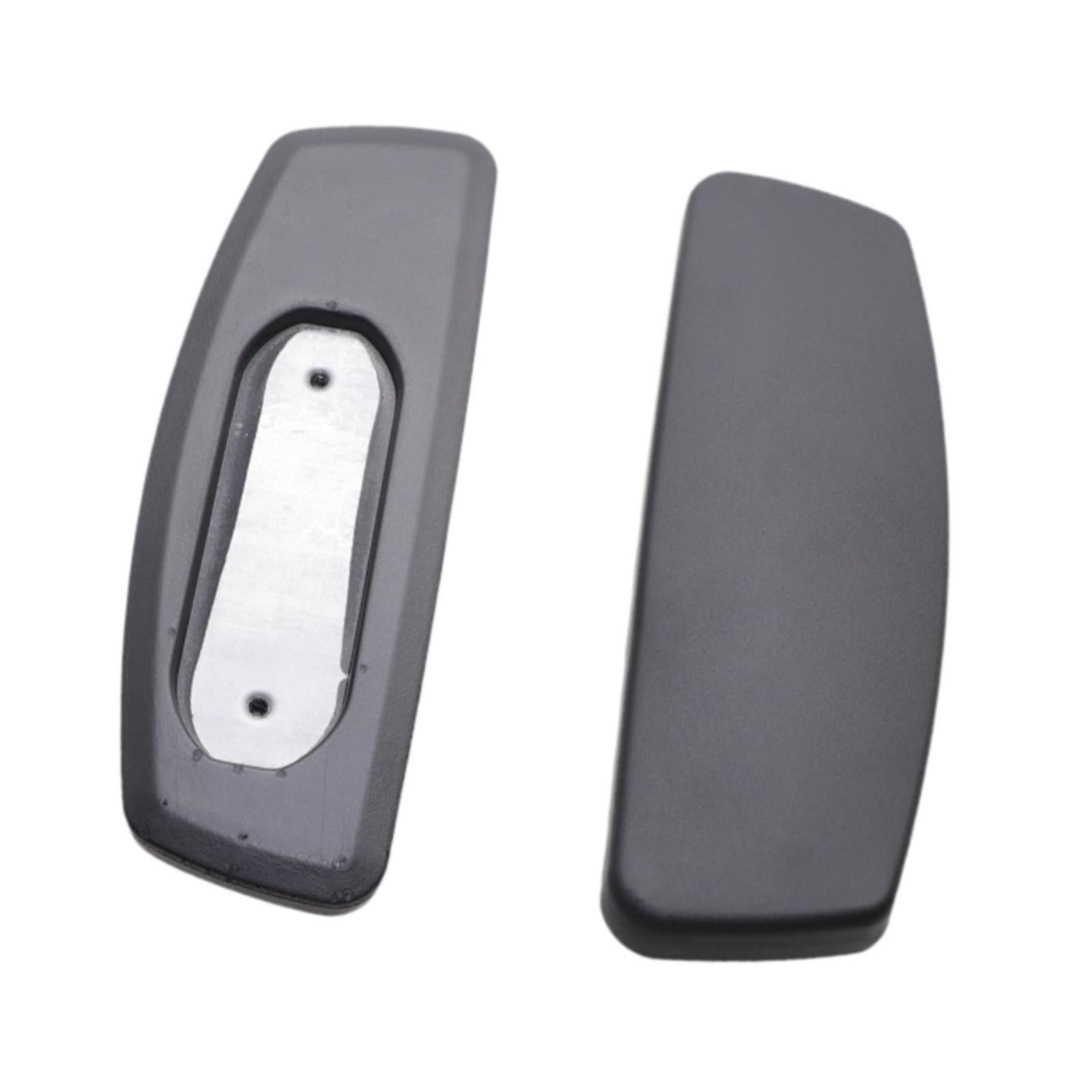 2Pcs Office Chair Replacement Armrest Pads Cap Armchair with Mounting Holes