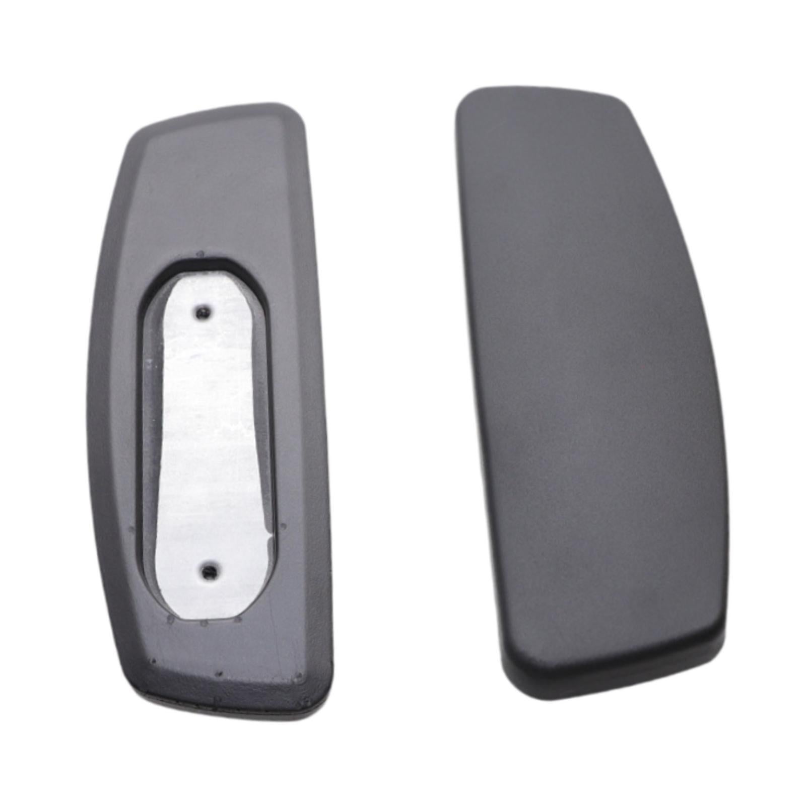 2Pcs Office Chair Replacement Armrest Pads Cap Armchair with Mounting Holes