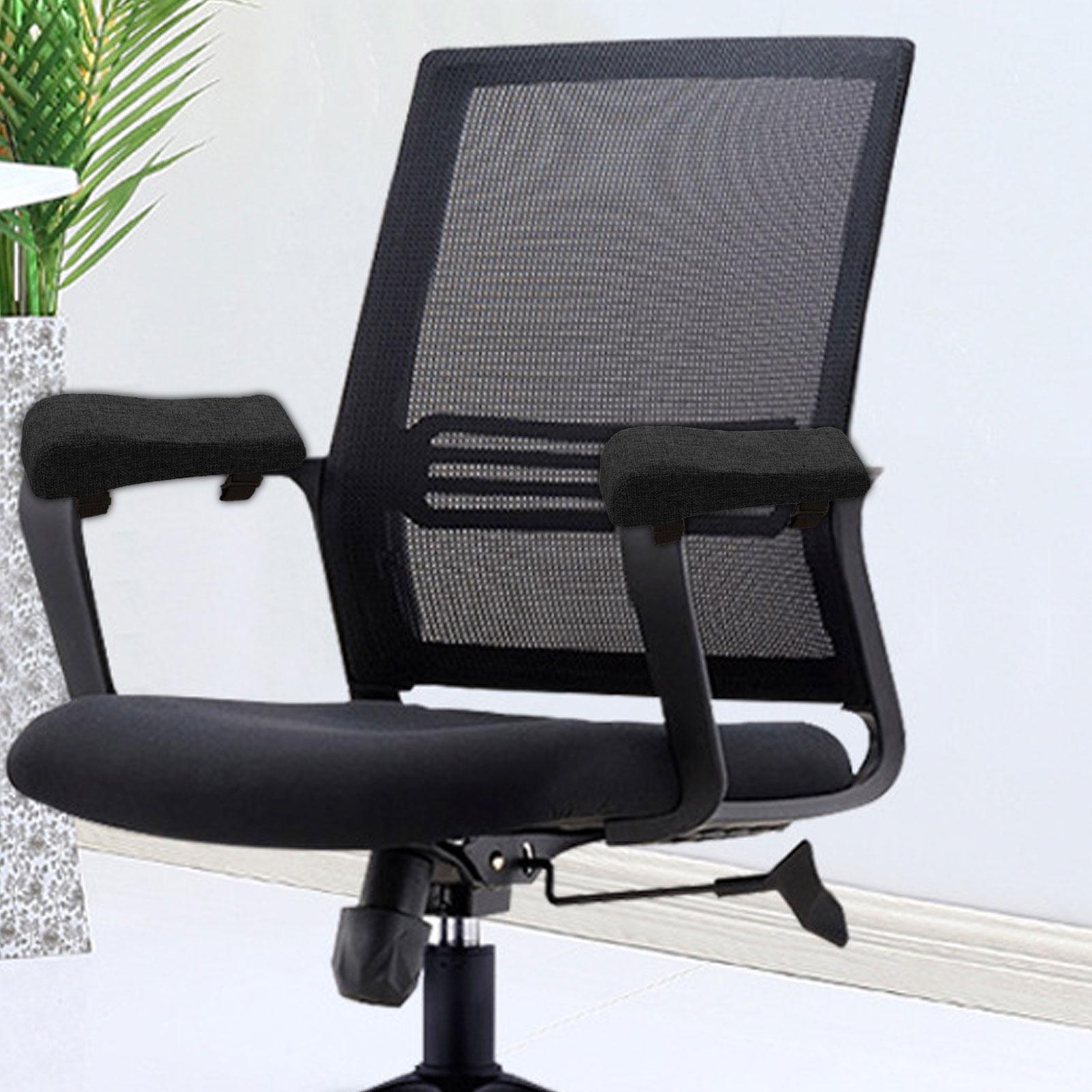 2Pcs Sponge Armrest Cushion Soft Chair Arm Pad for Gaming Chair Office Chair