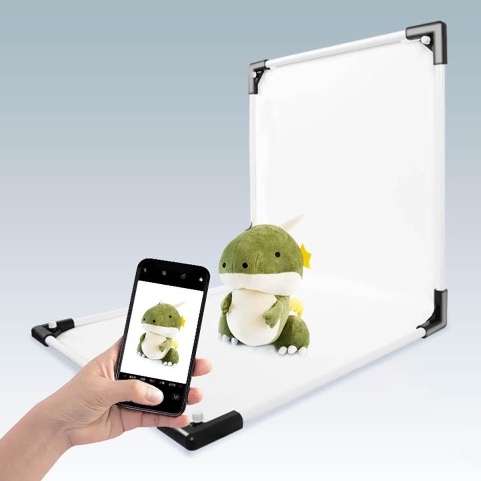 Photography Background Kit PVC Photo Backdrop for Small Product Photo Studio 80x80x80cm