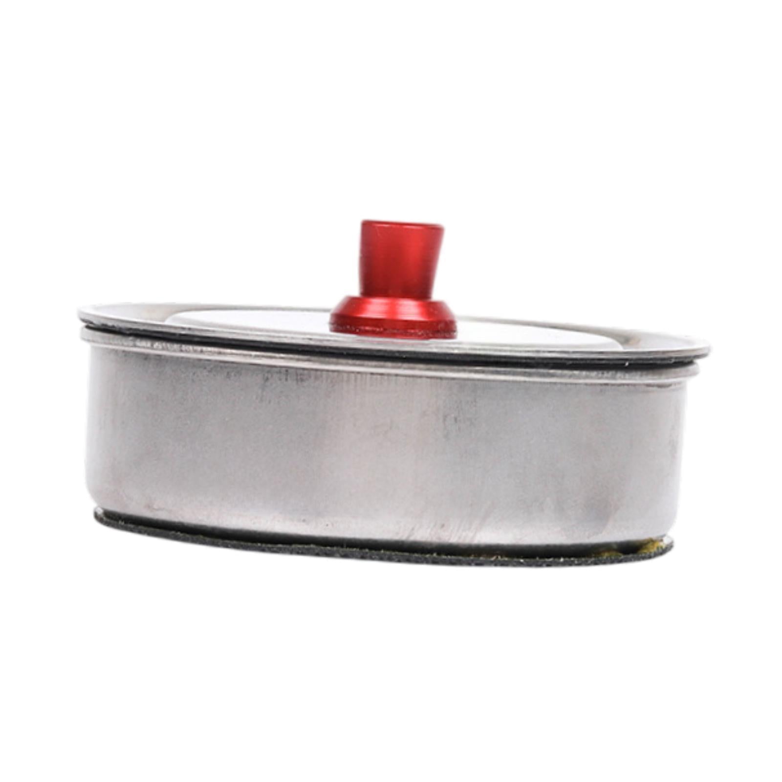 Watch Cleaning Jar Cleaning Tool Oil Holder Cup with Cover Watch Washing Pot 6.3x2.7cm