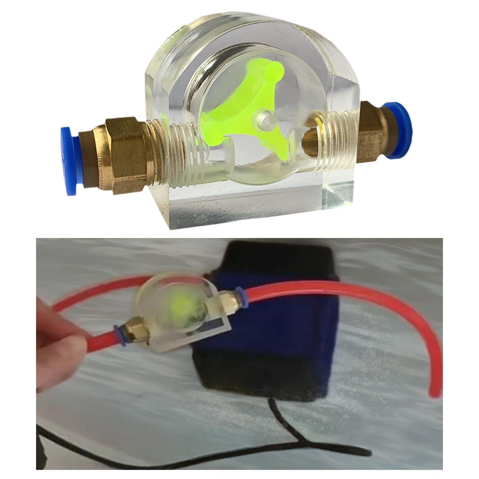 8mm Water Flow Indicator Acrylic Water Cooling System for PC Computer Laptop Type A