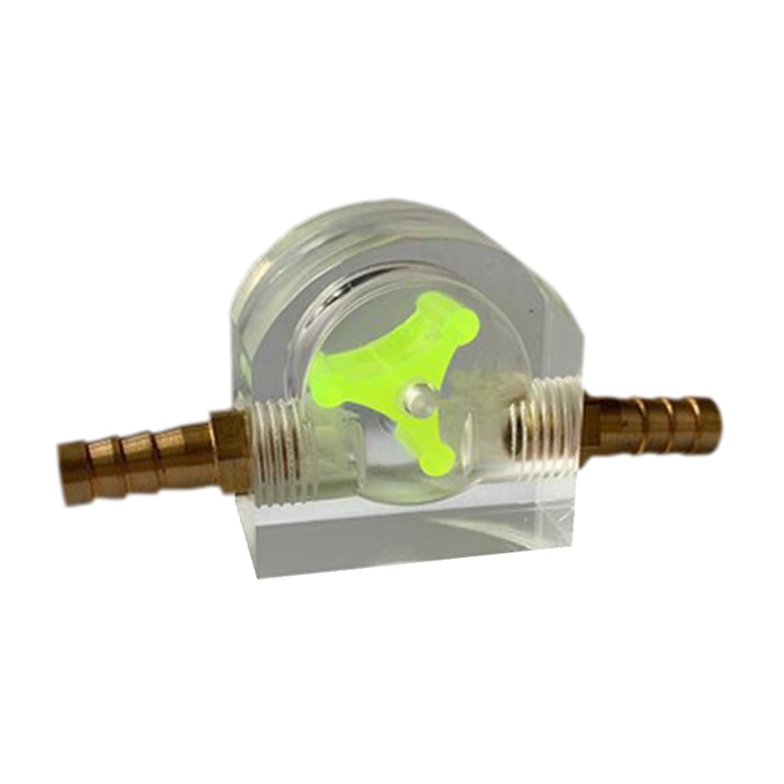 8mm Water Flow Indicator Acrylic Water Cooling System for PC Computer Laptop Type B