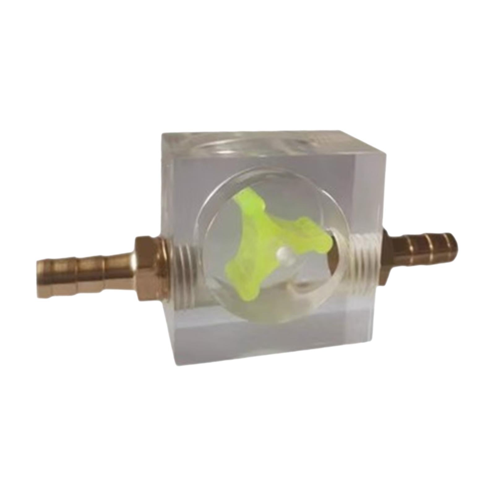 8mm Water Flow Indicator Acrylic Water Cooling System for PC Computer Laptop Type D