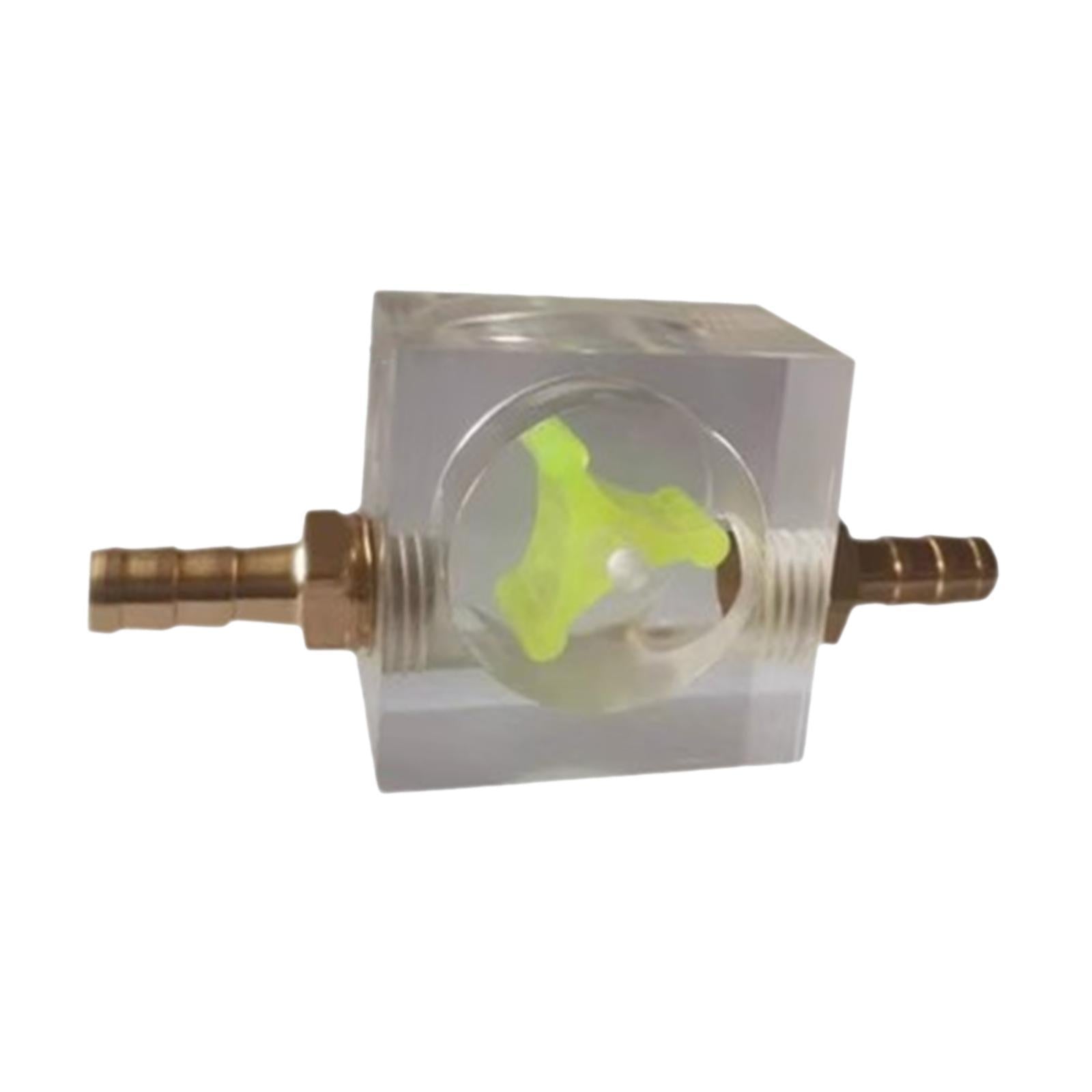 8mm Water Flow Indicator Acrylic Water Cooling System for PC Computer Laptop Type D
