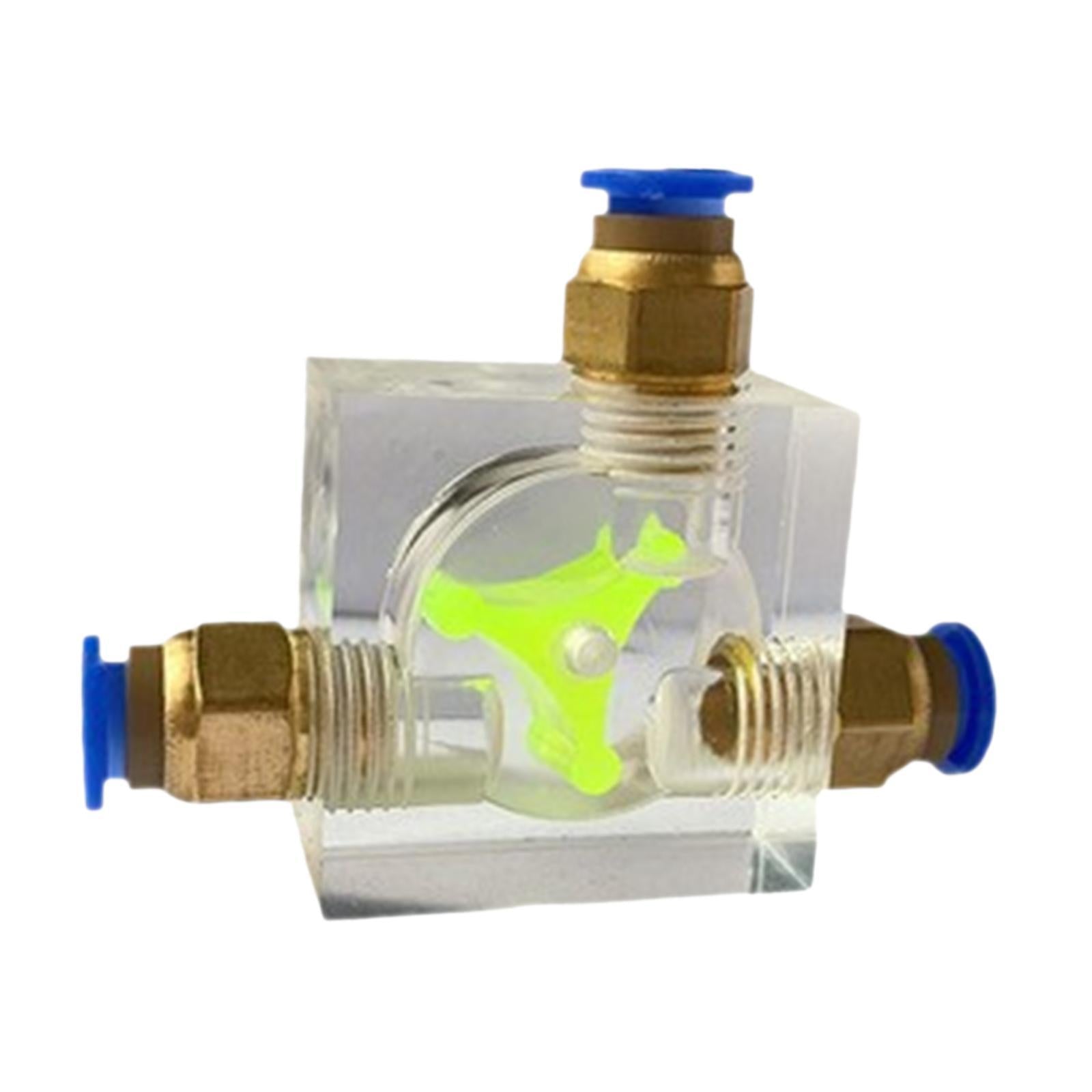 8mm Water Flow Indicator Acrylic Water Cooling System for PC Computer Laptop Type E