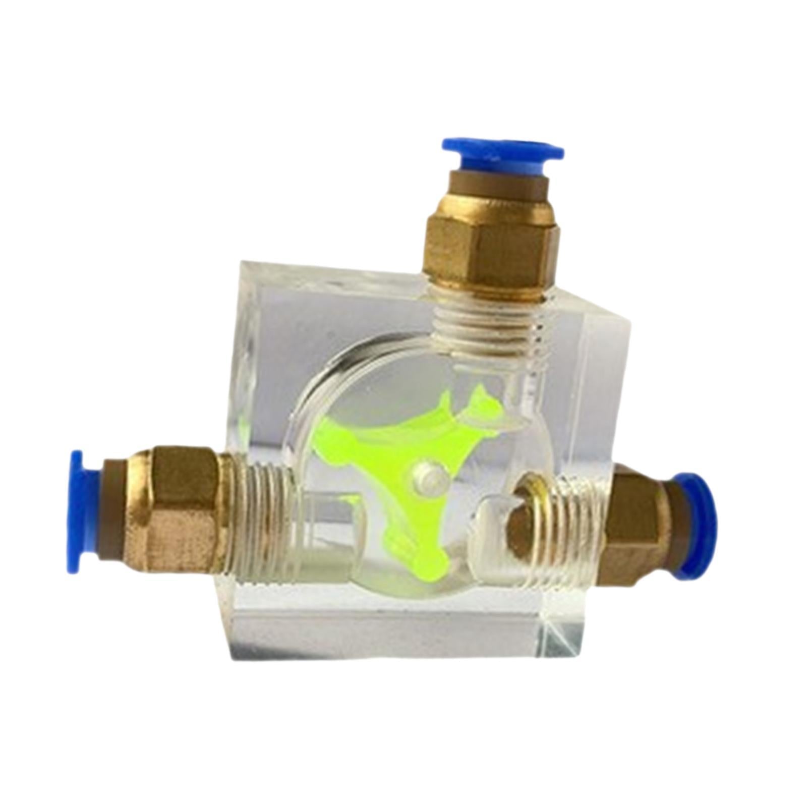 8mm Water Flow Indicator Acrylic Water Cooling System for PC Computer Laptop Type E