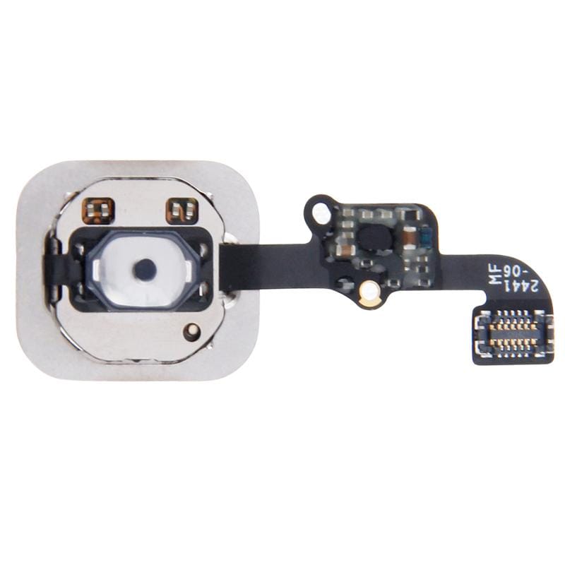 Home Button Flex Cable for iPhone 6 & 6 Plus, Not Supporting Fingerprint Identification (Silver)