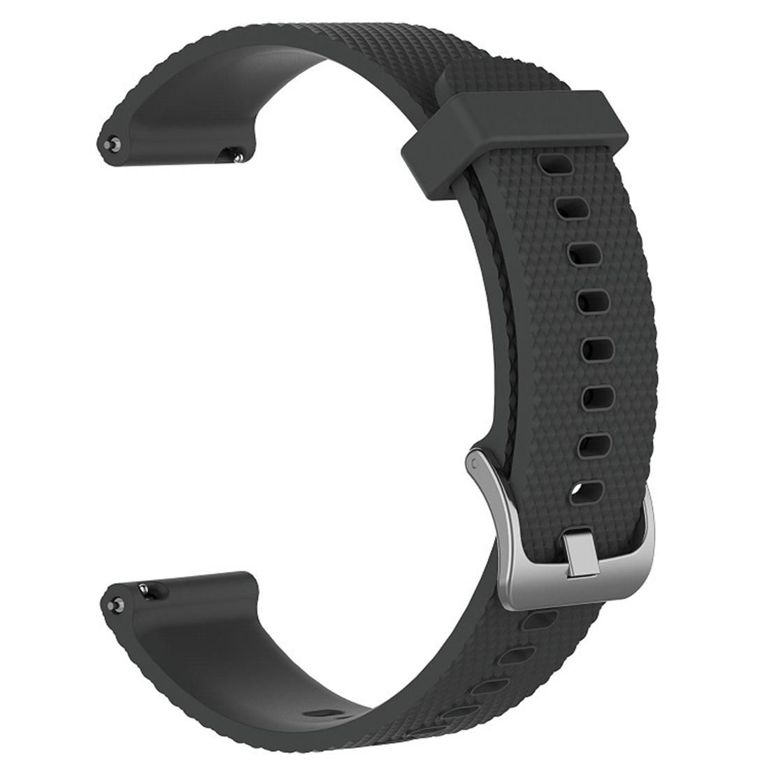 Smart Watch Silicone Wrist Strap Watchband for POLAR Vantage M 22mm (Grey)