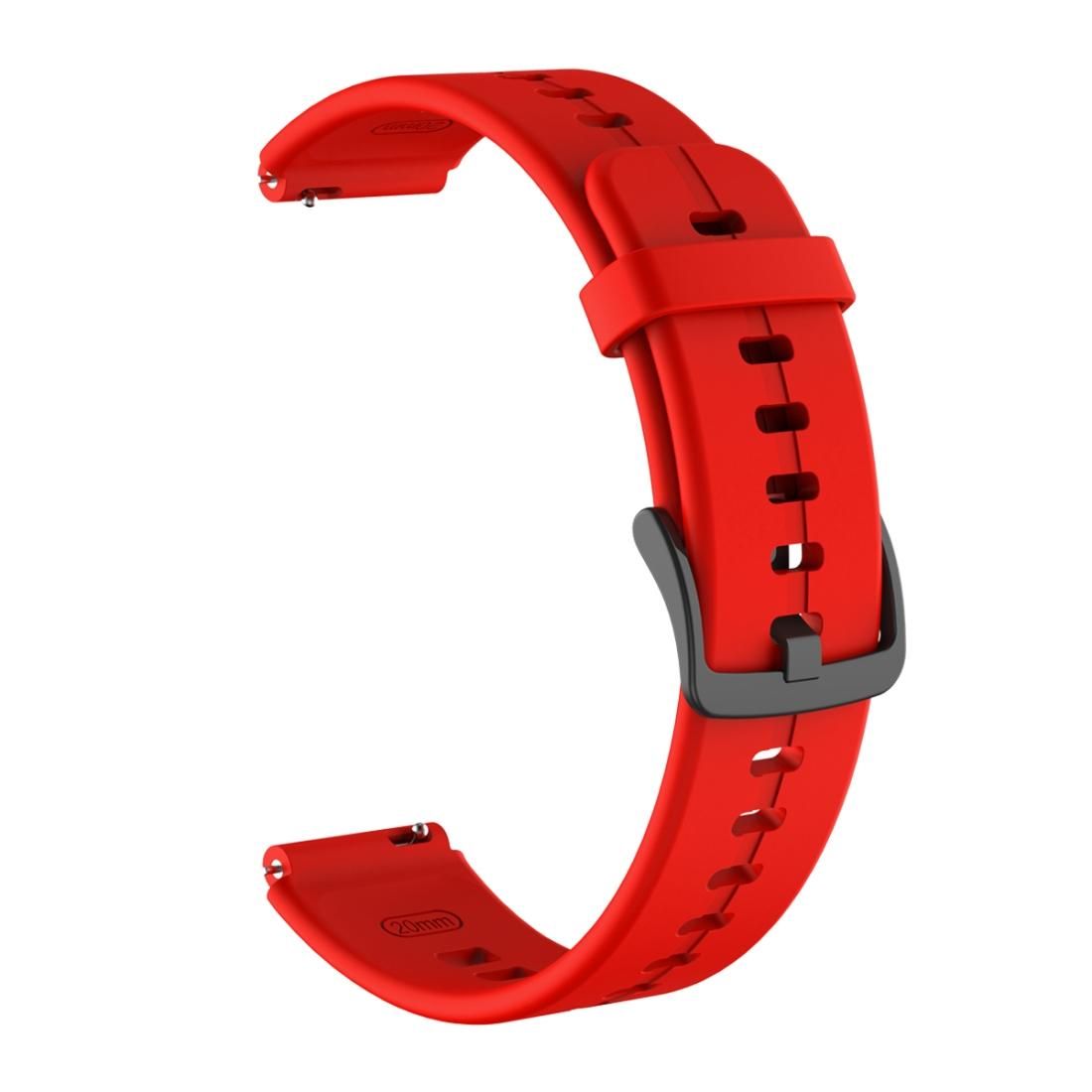 For Huawei TalkBand B6 Silicone Replacement Strap Watchband (Light Red)