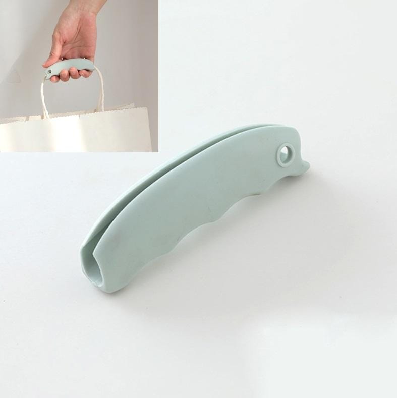 40 PCS Silicone Anti-stroke Handle Effort-saving Bag Carrier Plastic Bag Shopping Bag Handle Lifter (Blue)