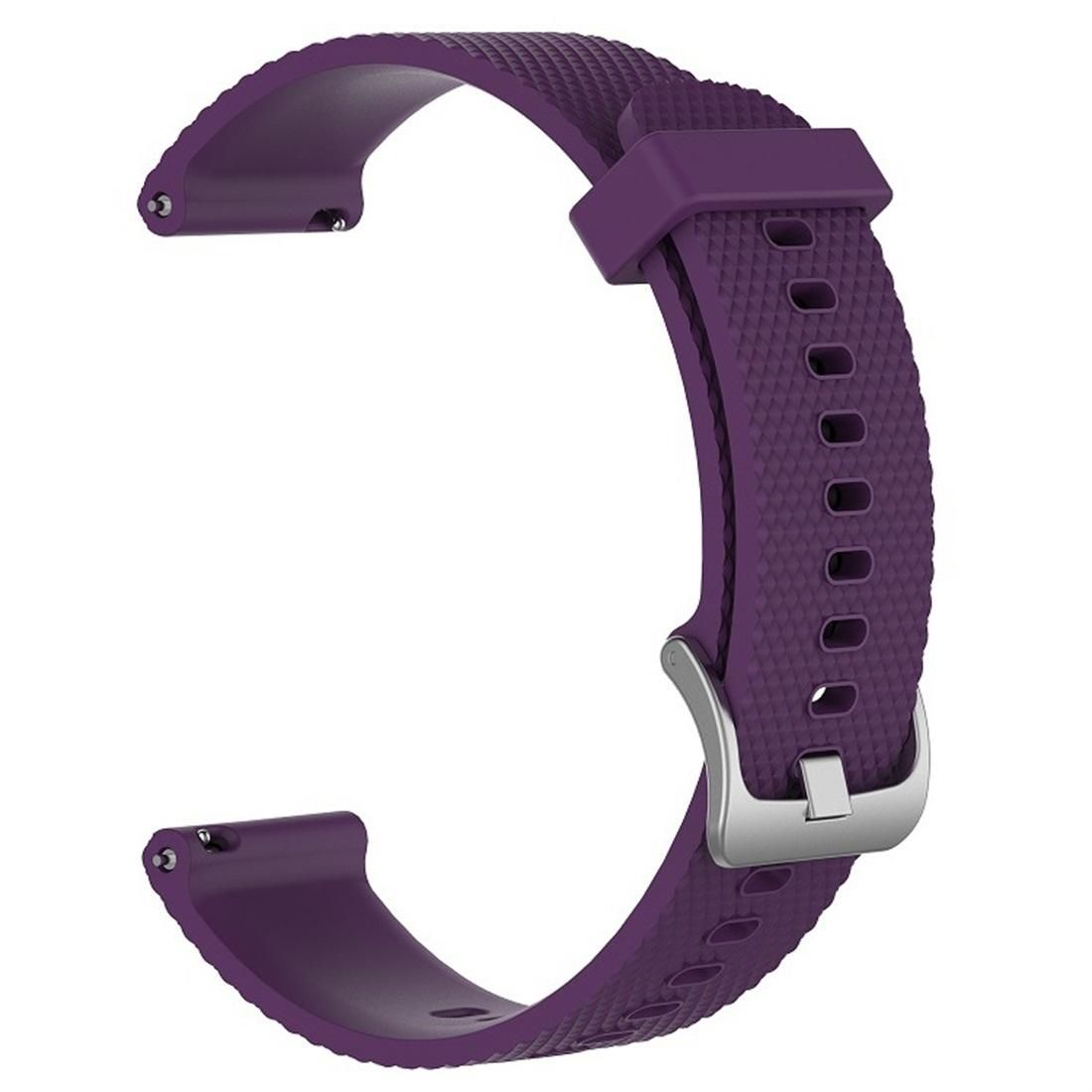 Smart Watch Silicone Wrist Strap Watchband for POLAR Vantage M 22mm (Purple)