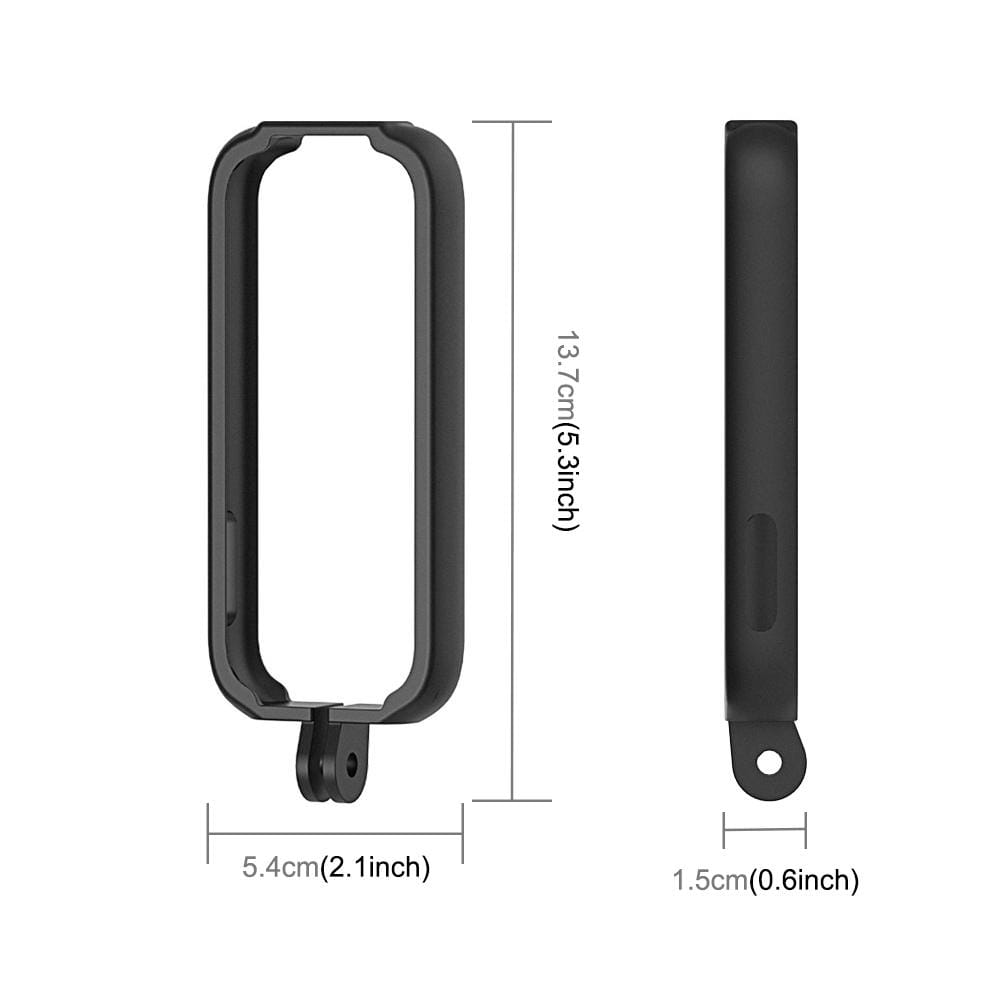 PULUZ ABS Protective Frame for Insta360 ONE X, with  Adapter Mount & Screw (Black)
