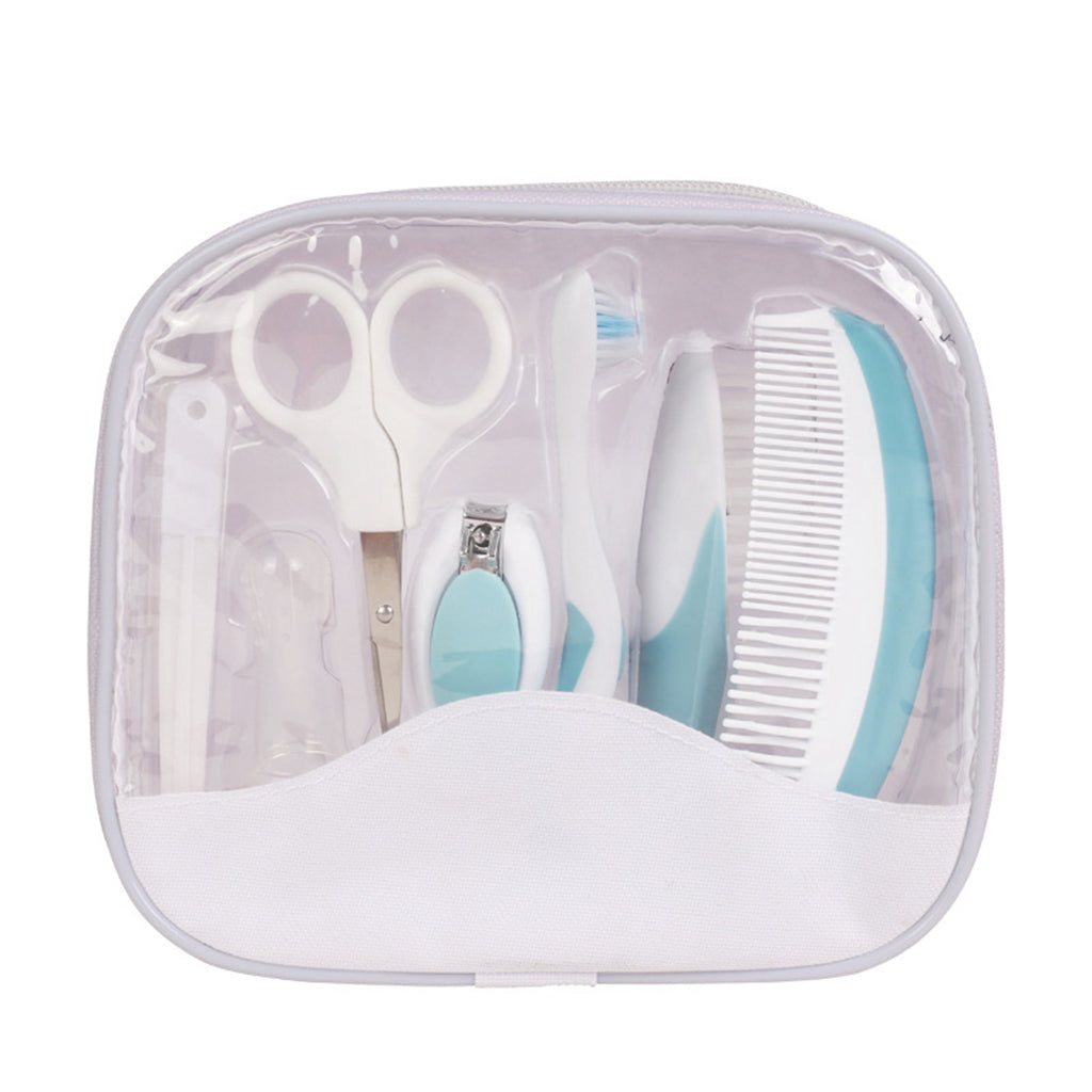 Baby Nail Clippers Safety Grooming kit Nail Care Manicure Set  Blue