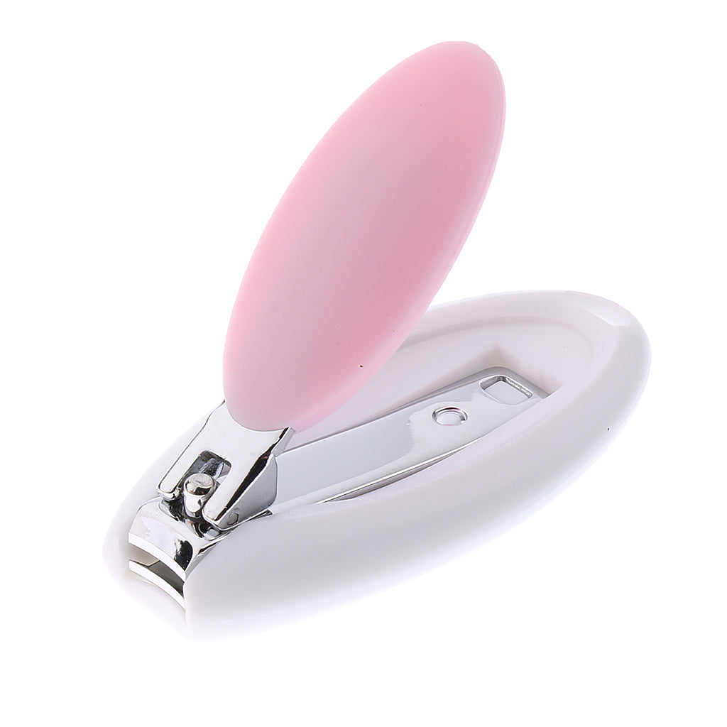 Baby Nail Clippers Safety Grooming kit Nail Care Manicure Set  Pink