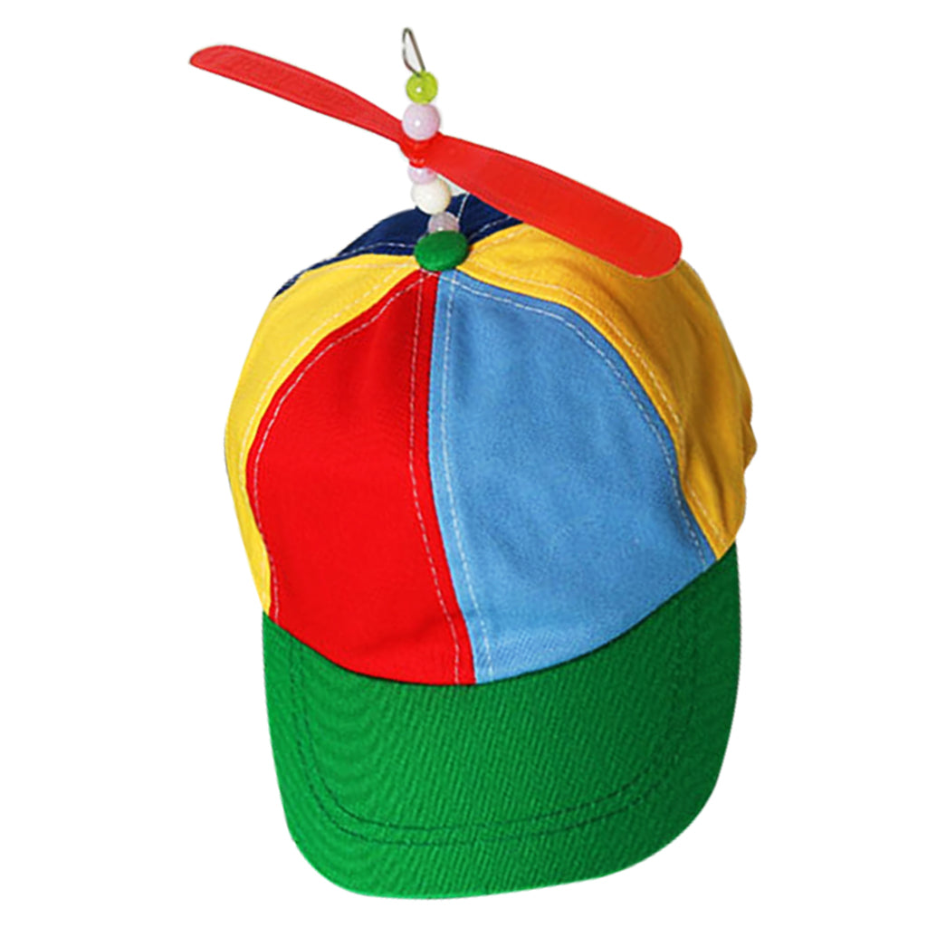 Kids Low Profile Cotton Plain Baseball Cap Hat Style 2-Multi