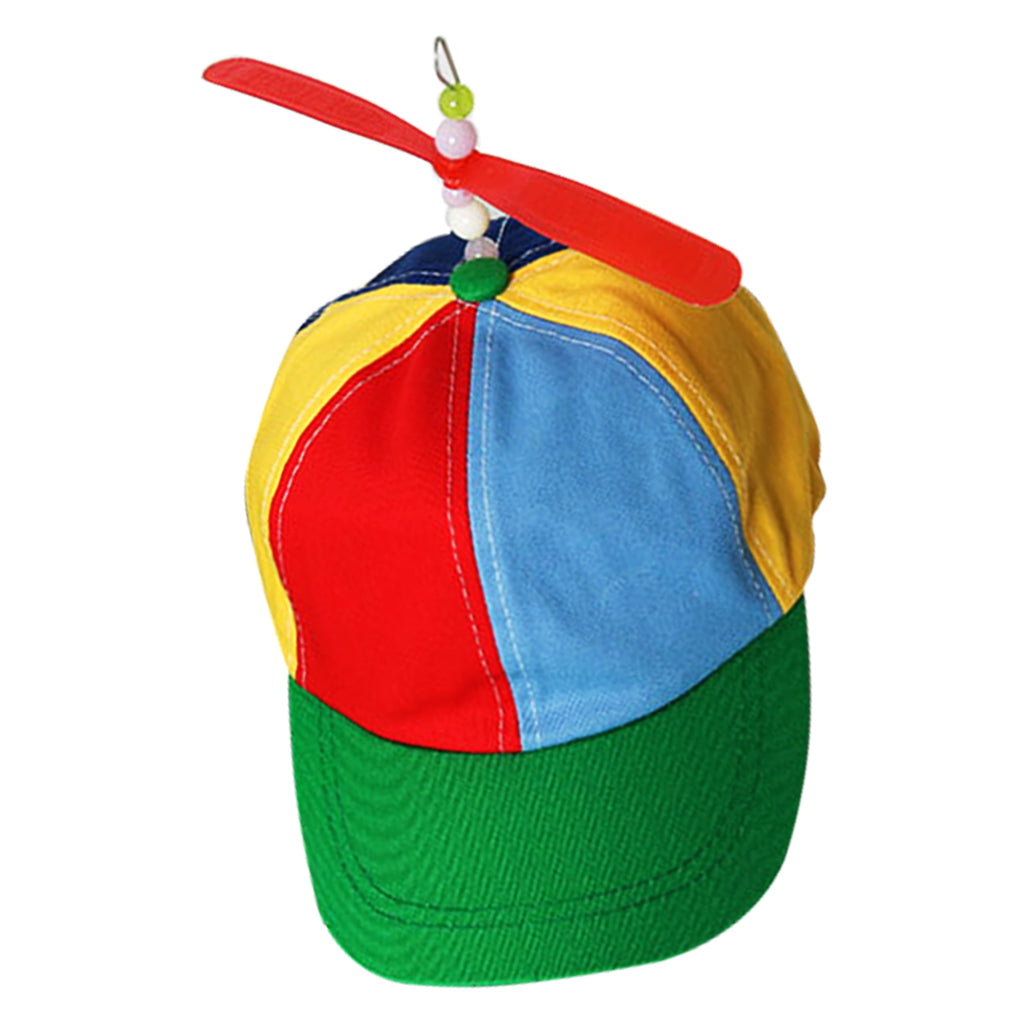 Kids Low Profile Cotton Plain Baseball Cap Hat Style 2-Multi