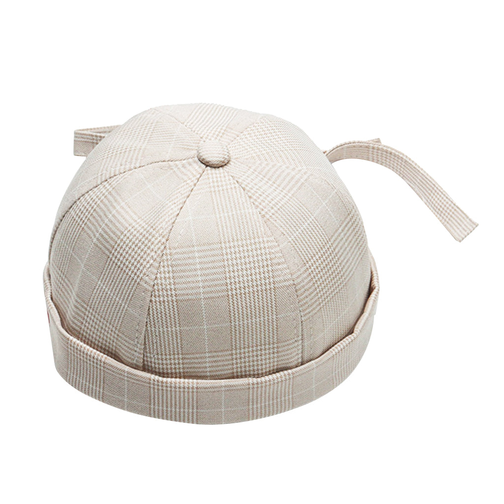 Baby Kids Children Boy Girl Sun Hat Summer Beach Outdoor Docker Cap Beige