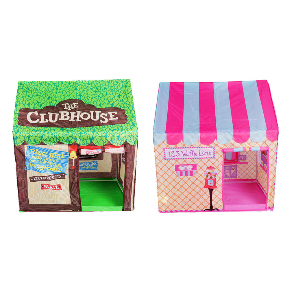 Kids Play Tent Indoor Outdoor Baby Toddler Playhouse Prince House Castle  Pink