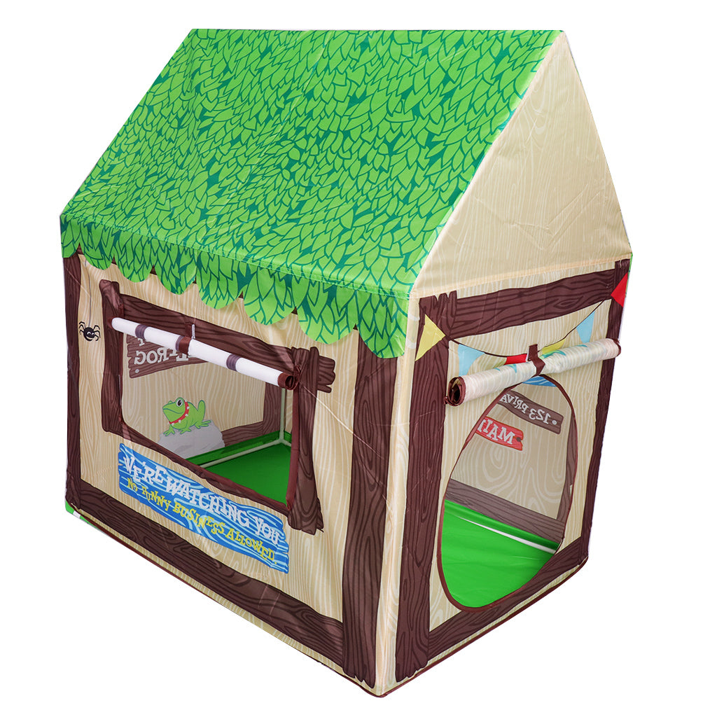 Kids Play Tent Indoor Outdoor Baby Toddler Playhouse Prince House Castle  Green