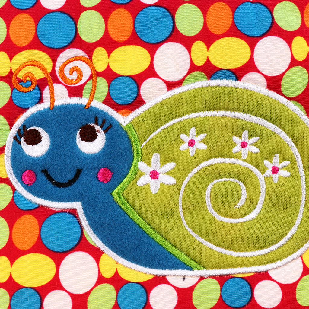 Lovey Security Baby Blanket Sensory Tag Toy Snail