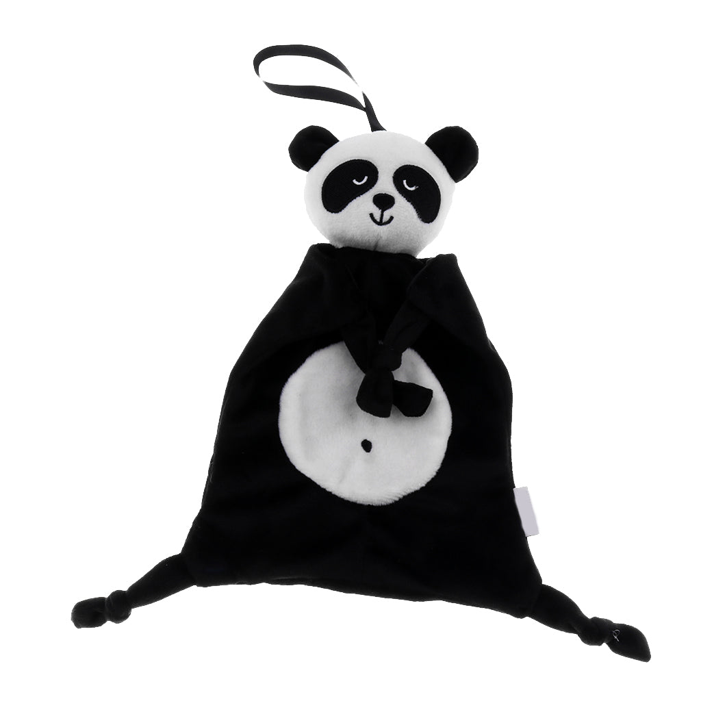 Soft Stuffed Animal Plush Blanket Baby Security Blankie Style 1-Panda