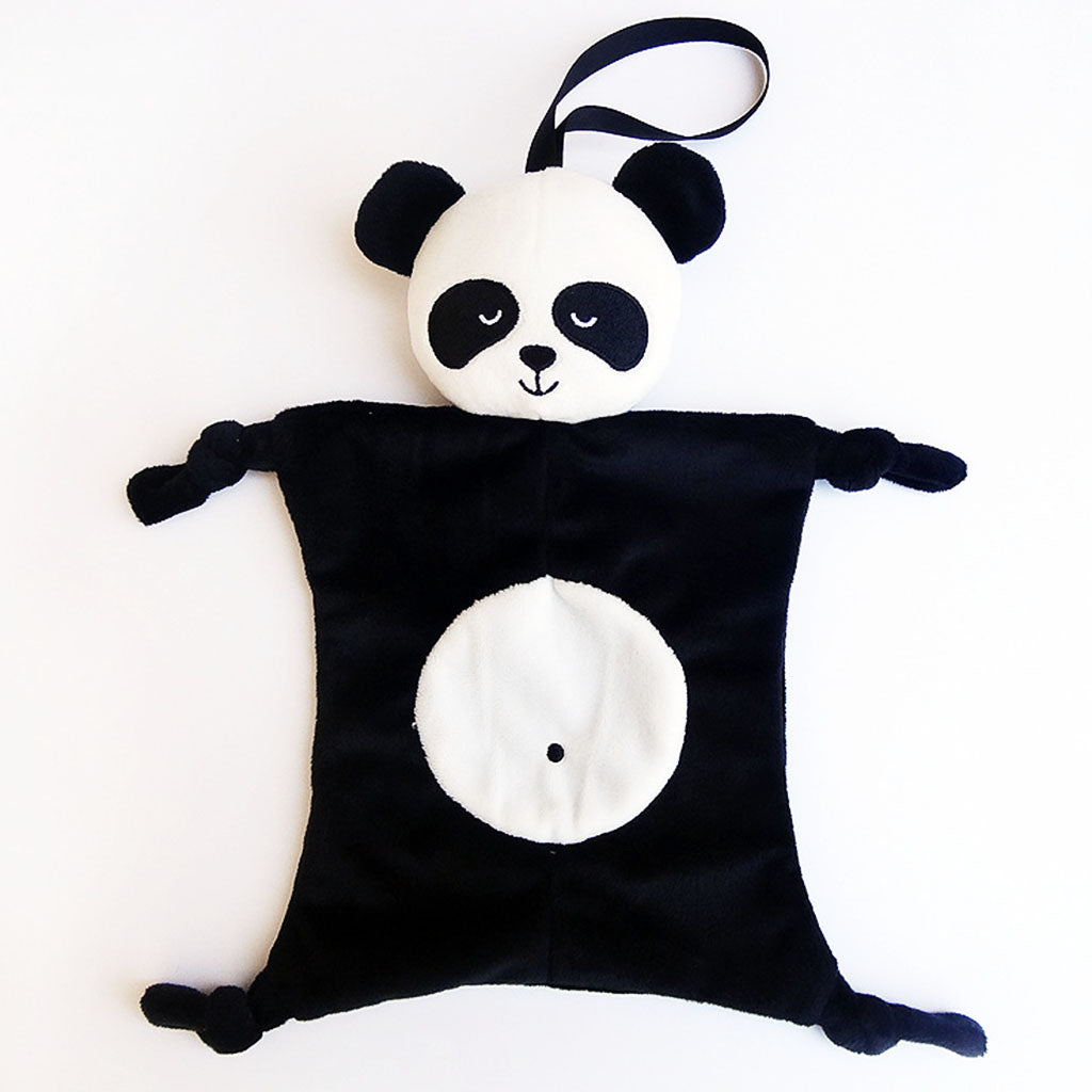 Soft Stuffed Animal Plush Blanket Baby Security Blankie Style 1-Panda