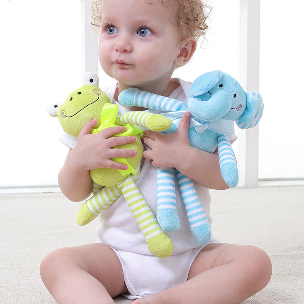 Cute Baby Soft Plush Sleeping Mate Stuffed & Plush Animals Toys Frog