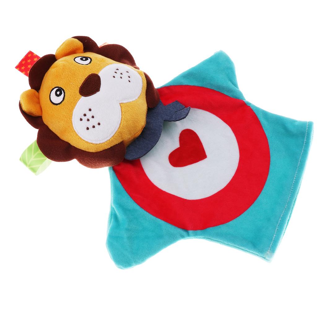 Baby Stuffed Animal Blanket Security Blanket Cloth Comforter Lion