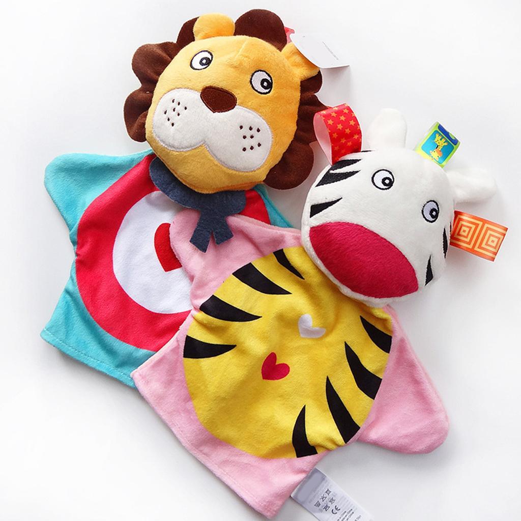 Baby Stuffed Animal Blanket Security Blanket Cloth Comforter Lion