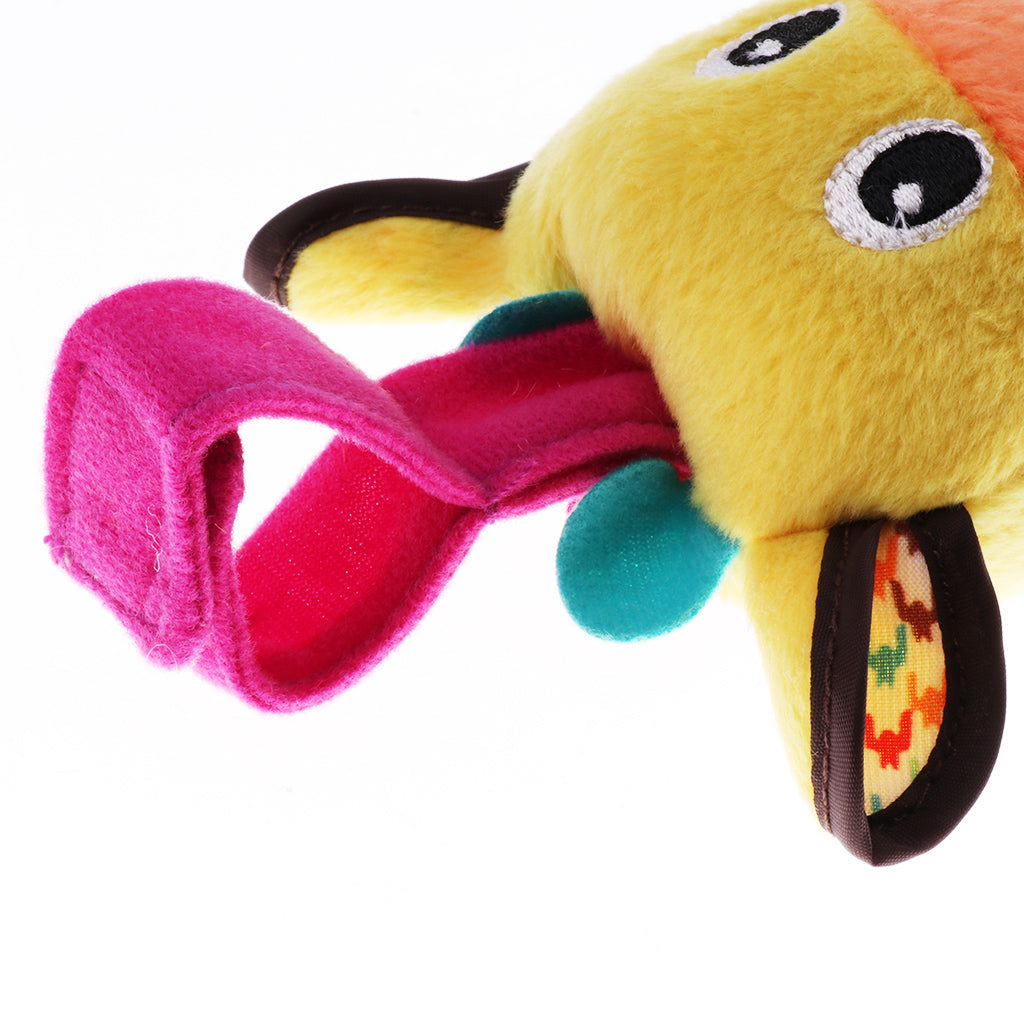 Musical Sound Hanging Baby Rattles Bed Car Hang Toy Giraffe