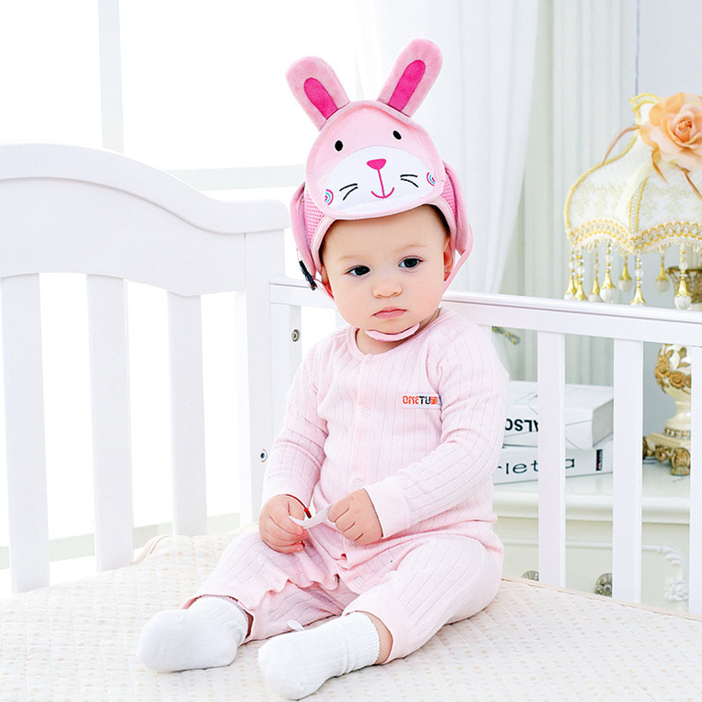 Infant Baby Toddler Safety Head Protection Helmet Rabbit