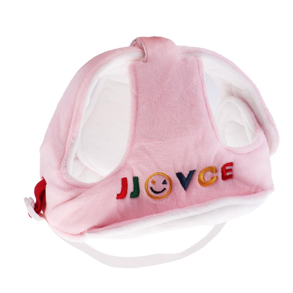 Baby Infant Adjustable Safety Headguard Protective Harnesses Cap Pink